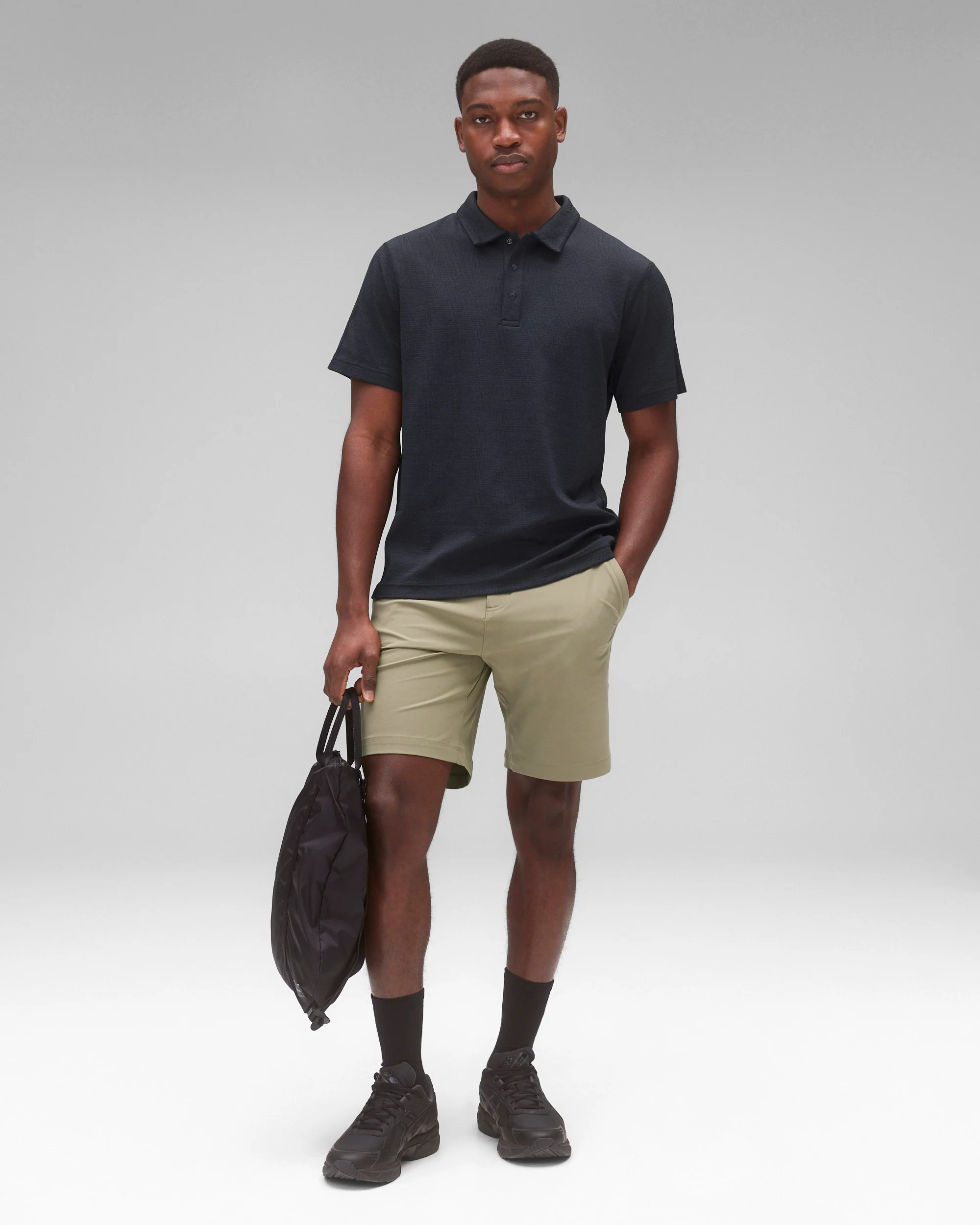 Stretch Warp Knit Coach's Standard Short 9