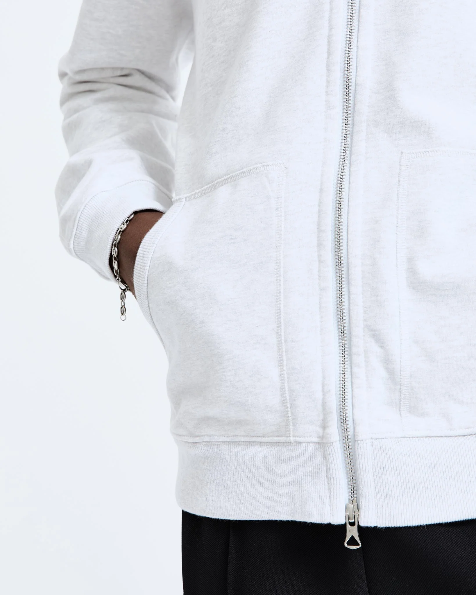 Midweight Terry Classic Full Zip Hoodie - Vault