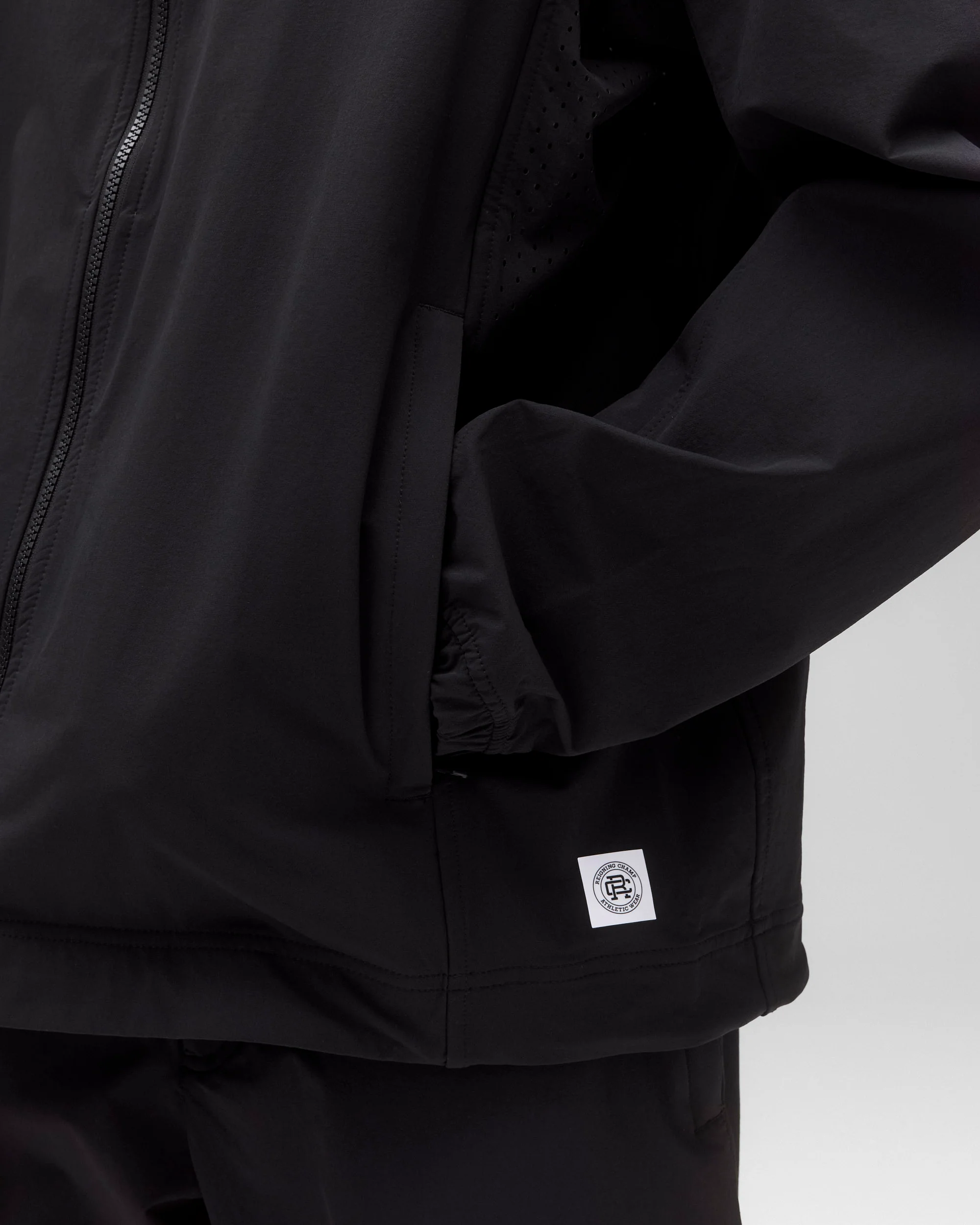 Nylon Oxford Ally Hooded Jacket