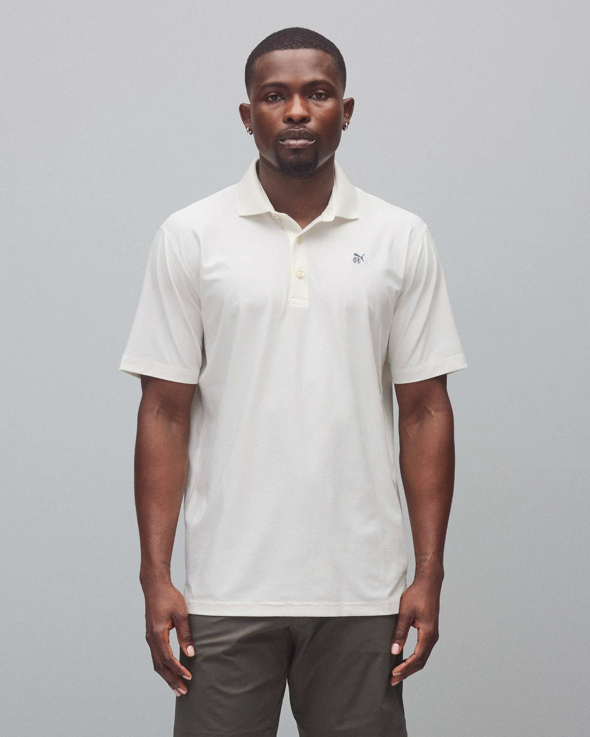 PUMA x Reigning Champ MATTR Jacquard Polo