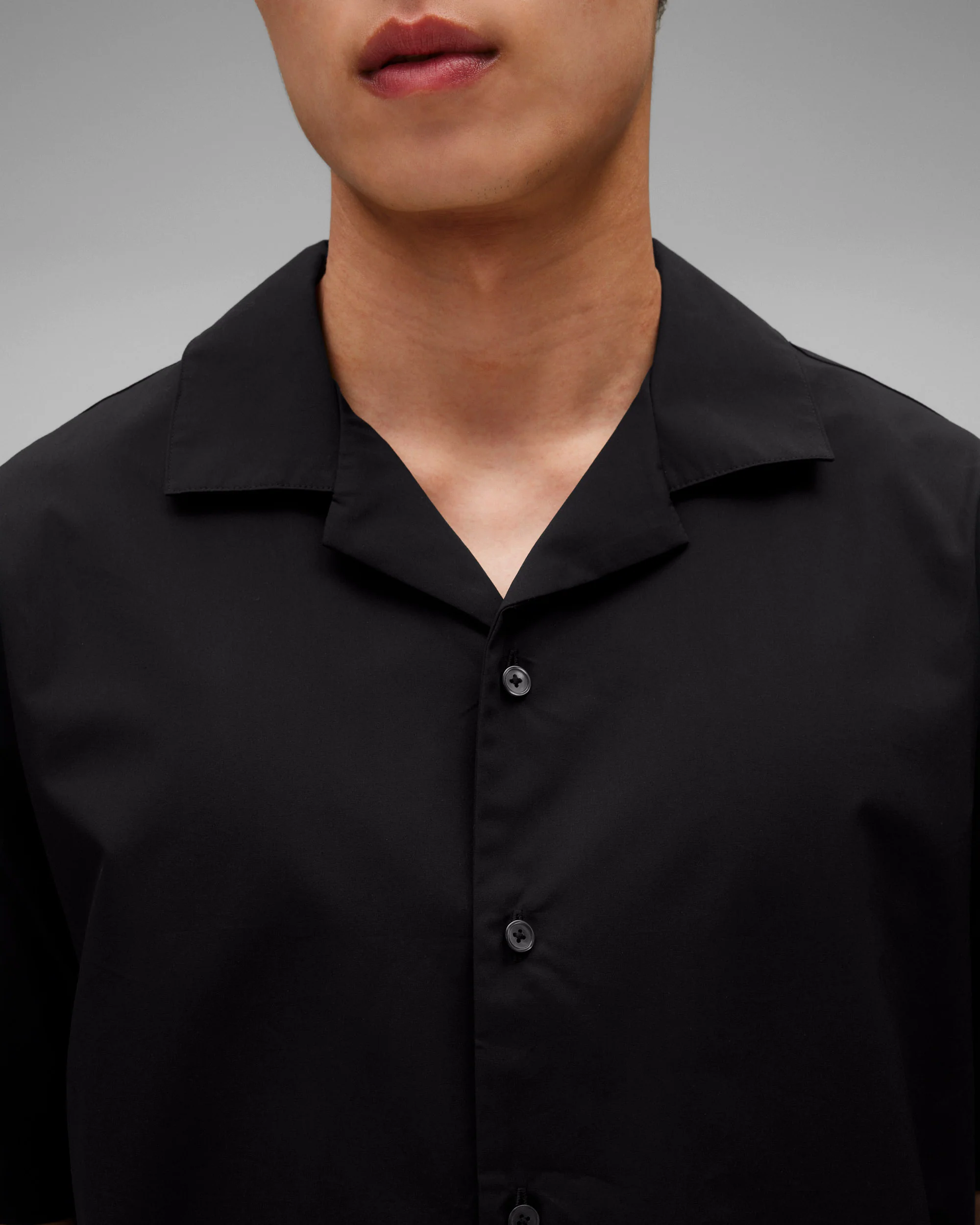 Cotton Poplin Palermo Relaxed Camp Shirt