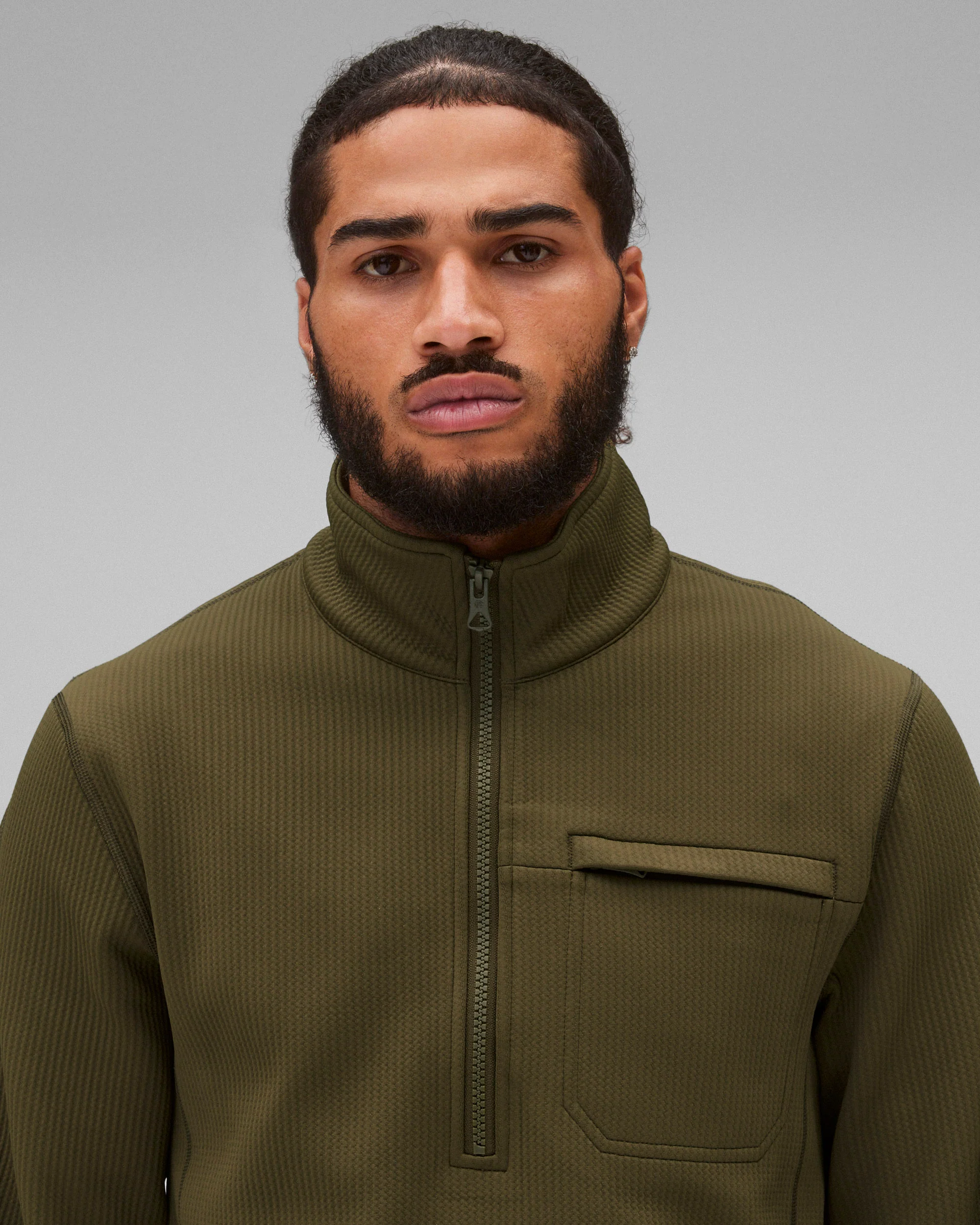 Double Knit Rally Slim Quarter Zip