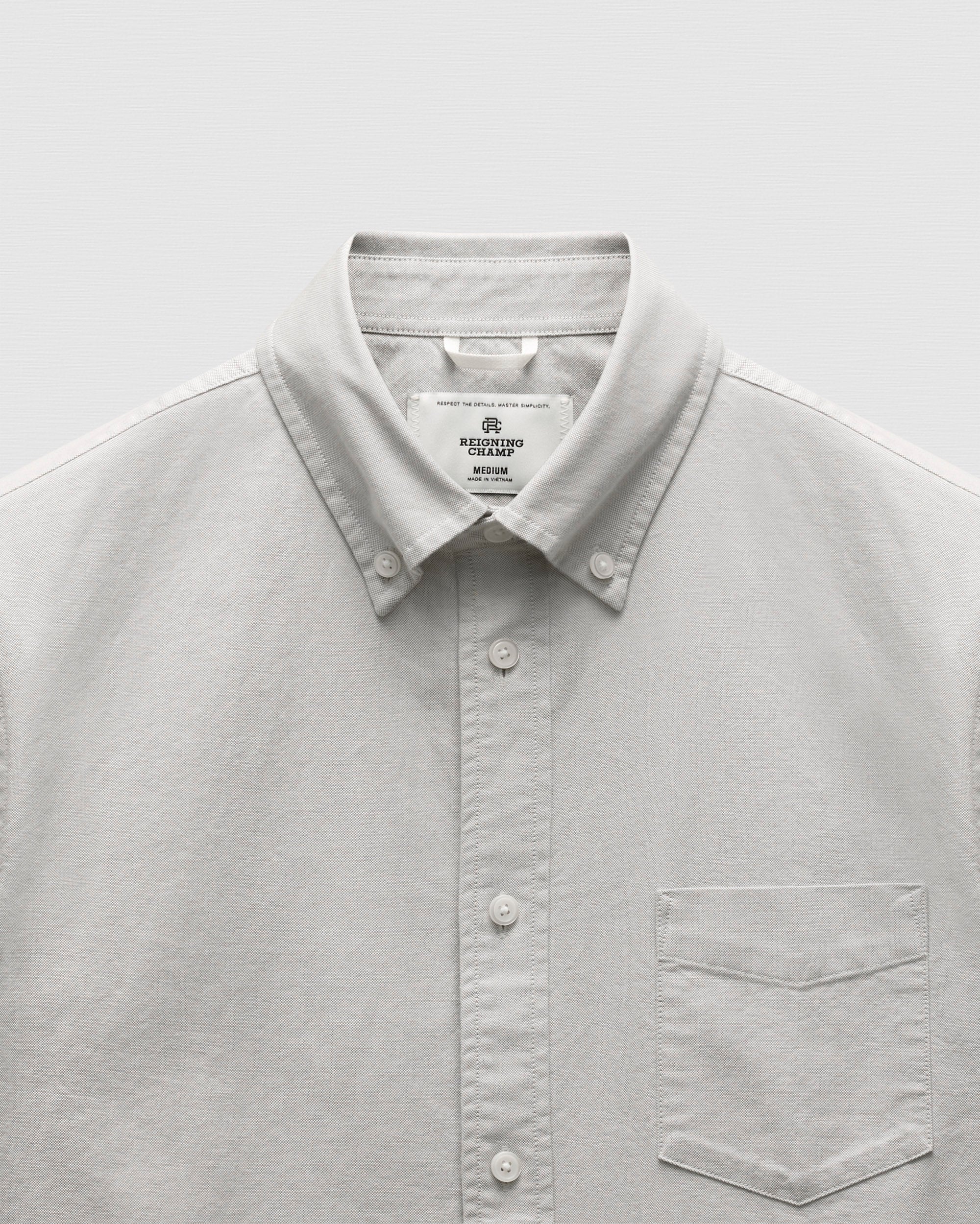 Cotton Oxford Prep Standard Short Sleeve Shirt