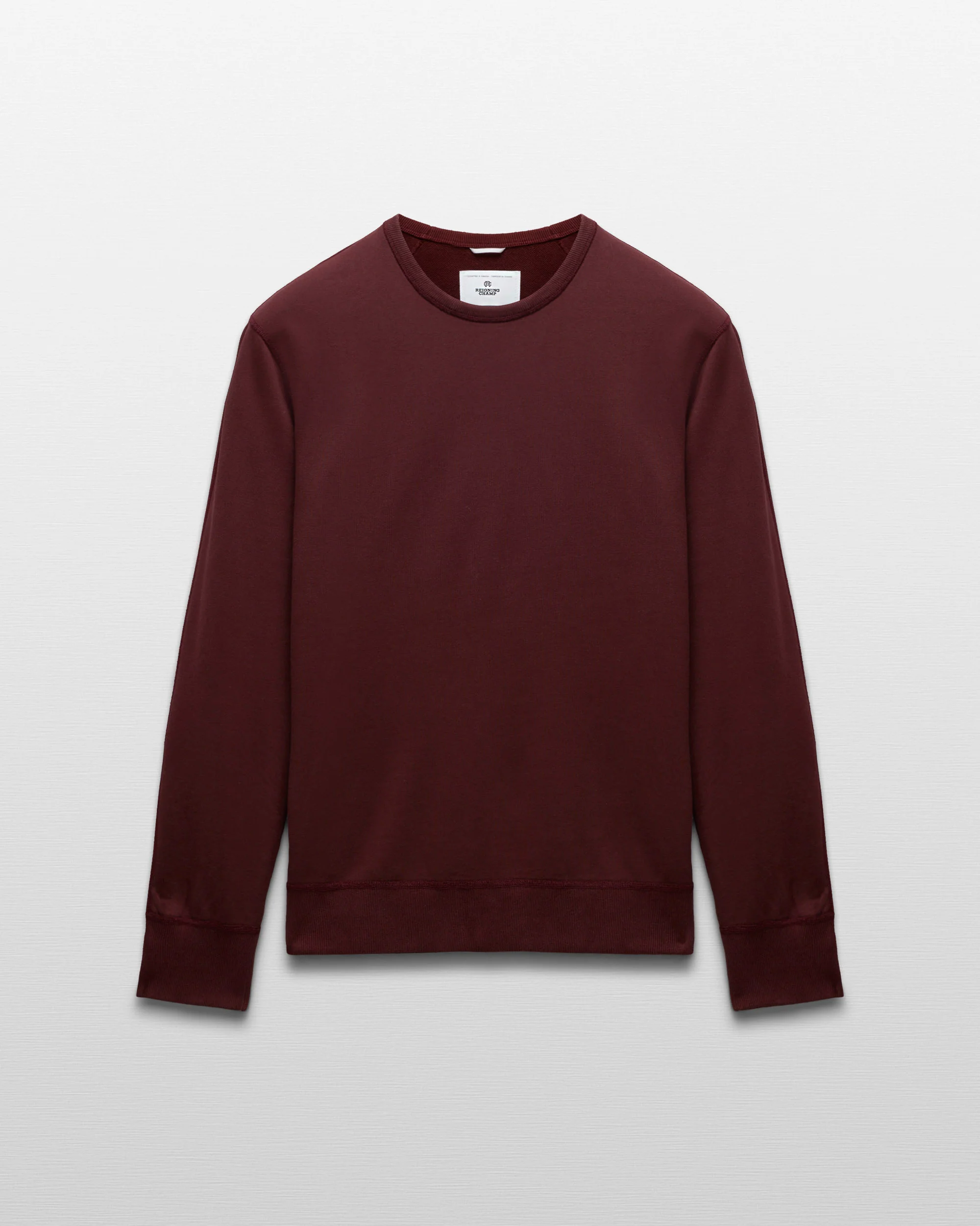Midweight Terry Slim Crewneck