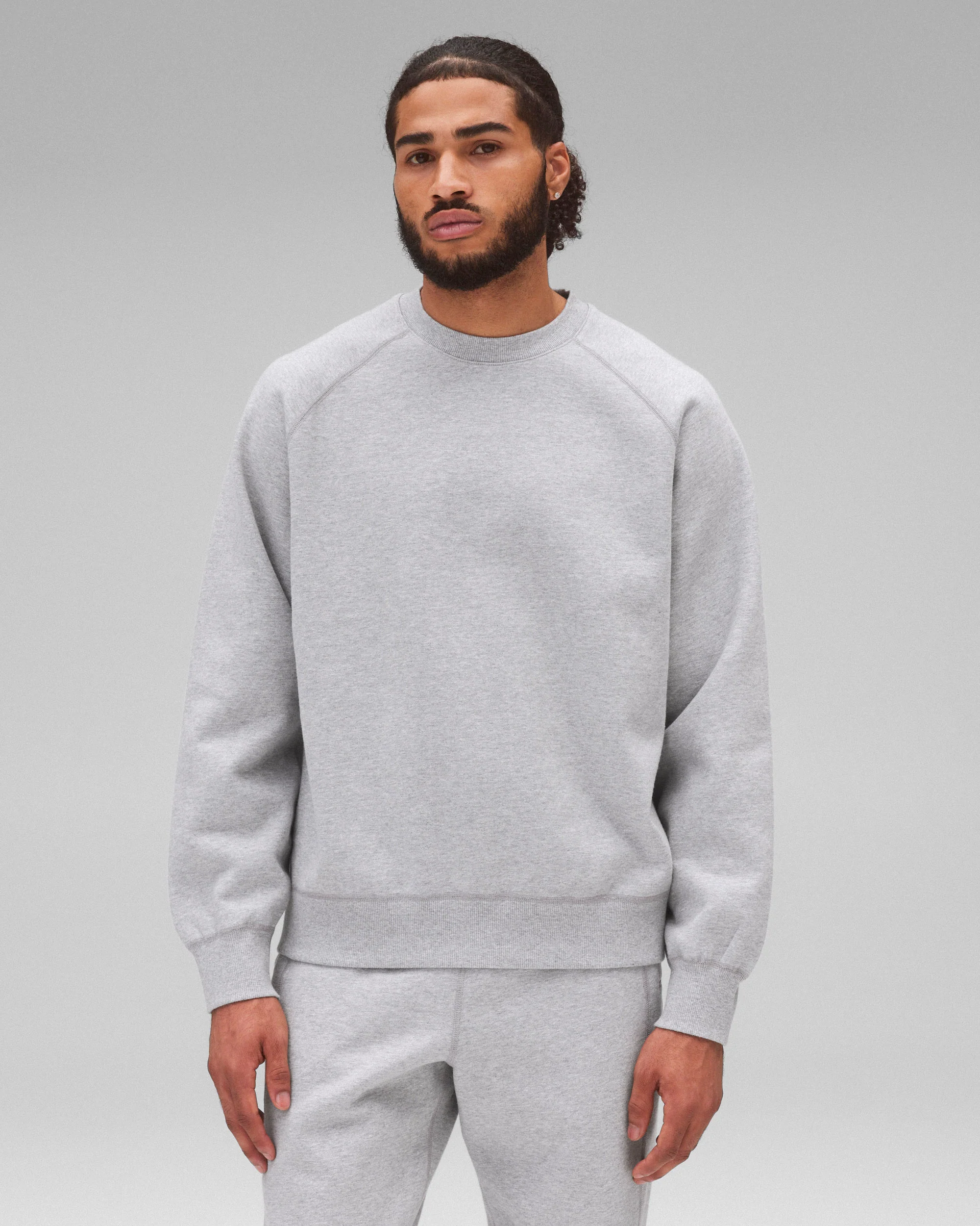 Brushed Fleece Standard Crewneck