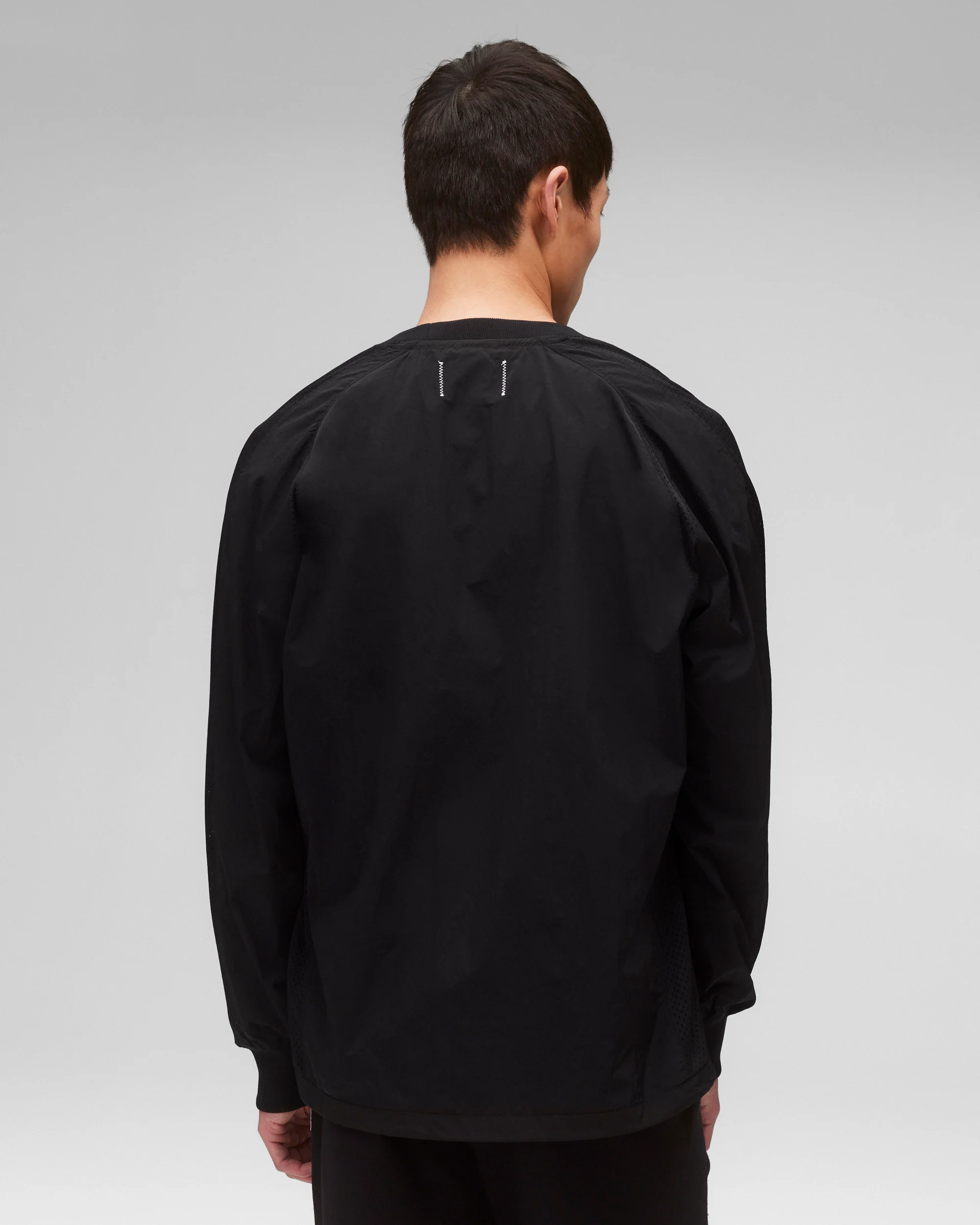 Crinkle Nylon Radar Standard Crewneck