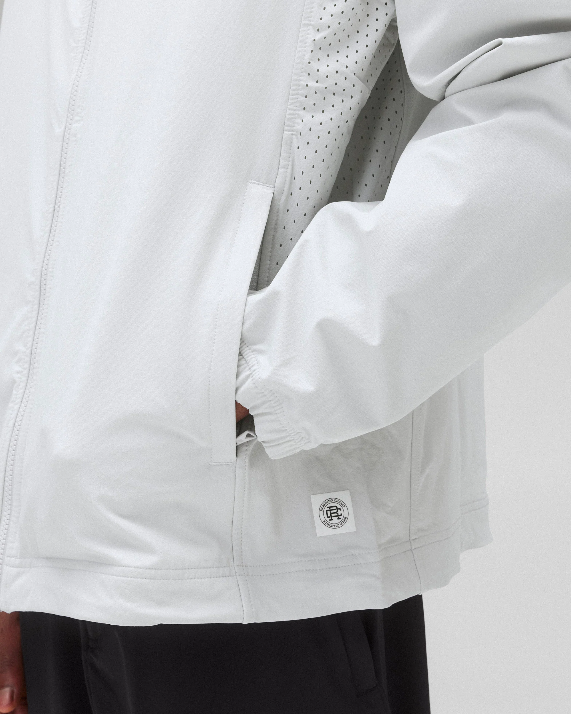 Nylon Oxford Ally Hooded Jacket