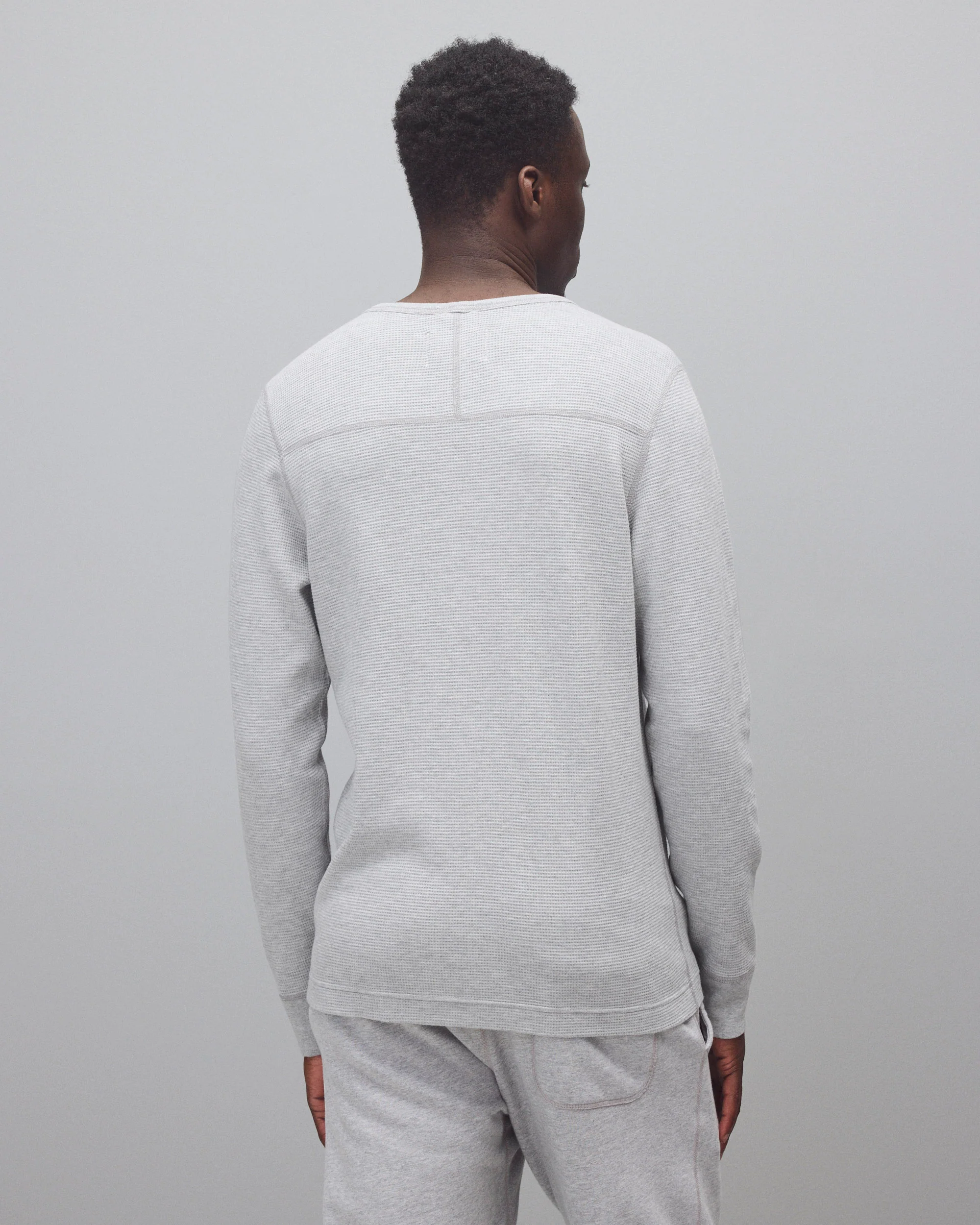 Lightweight Waffle Standard Long Sleeve