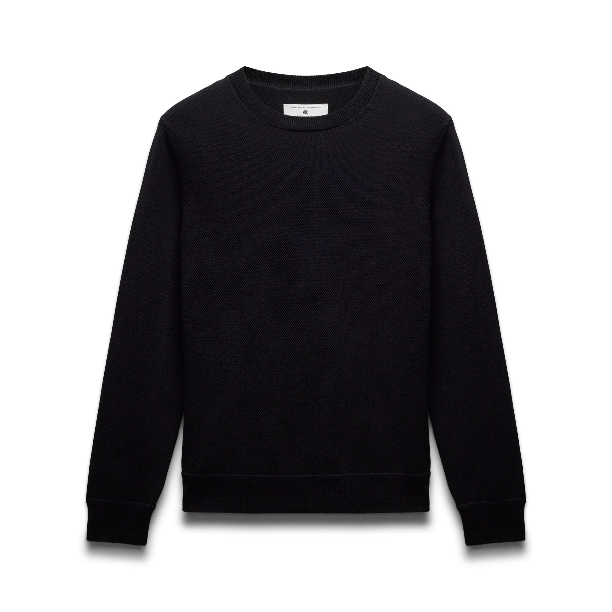 Supima Pique Ace Crewneck