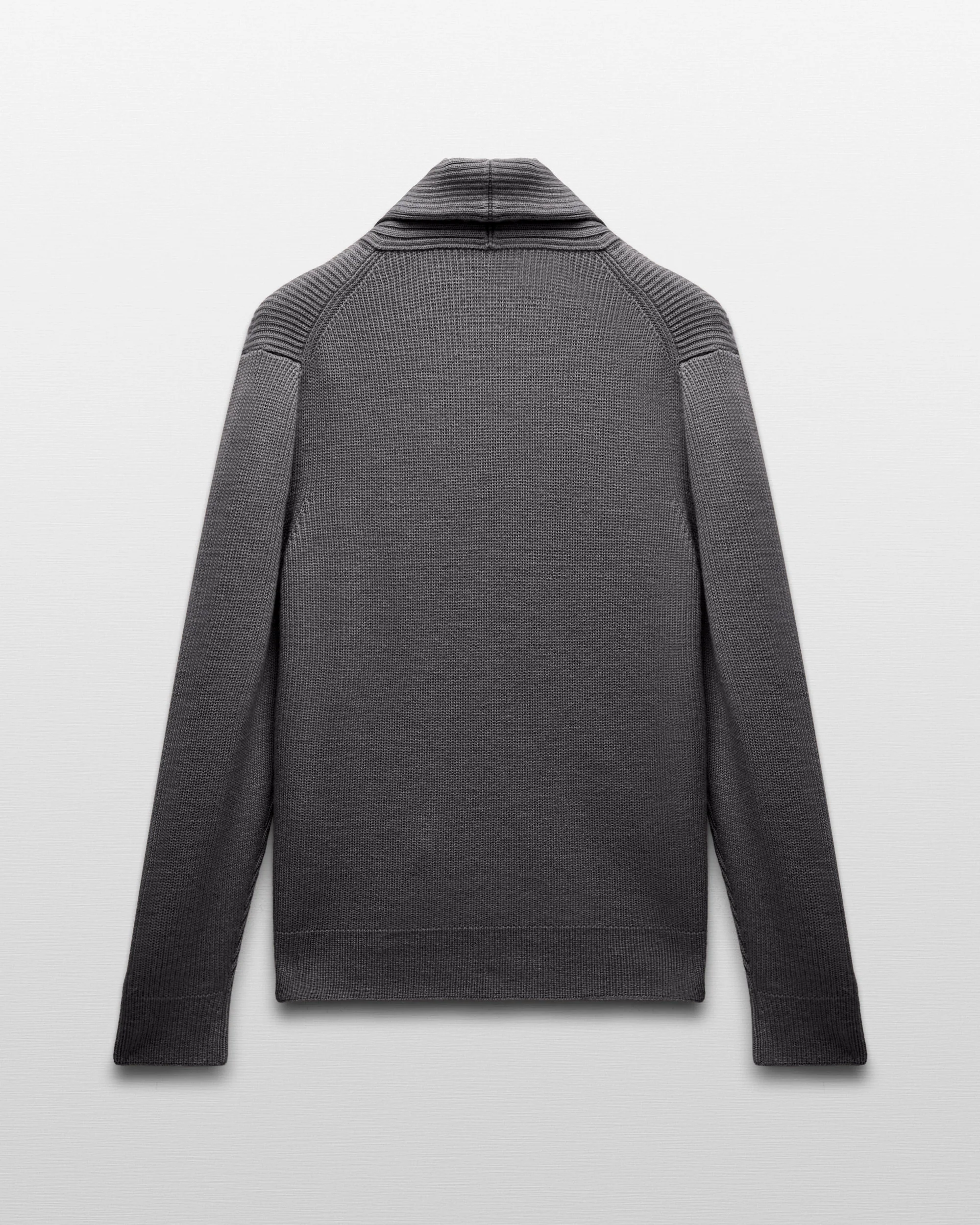 Merino Rib Vinnie Shawl Cardigan