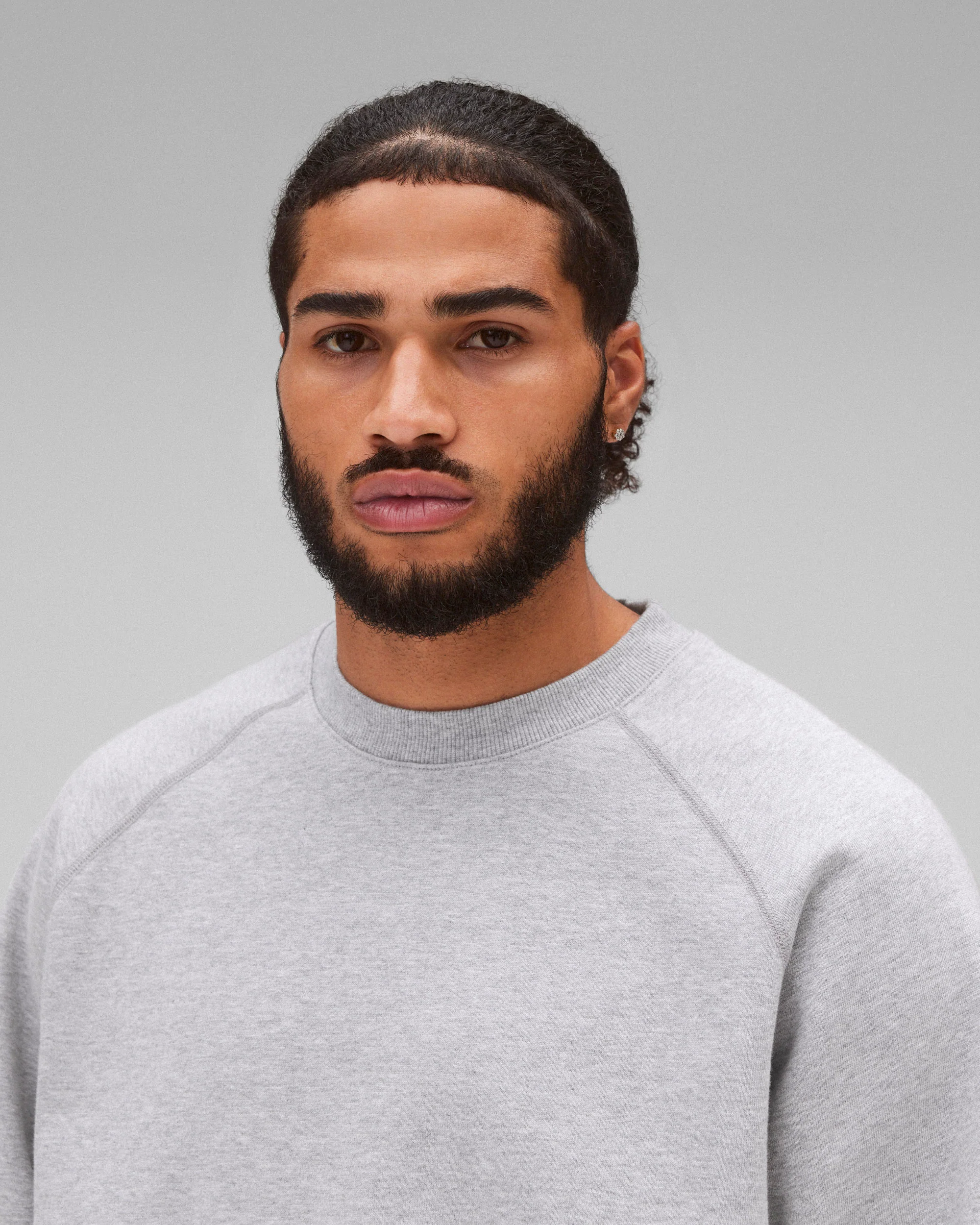 Brushed Fleece Standard Crewneck