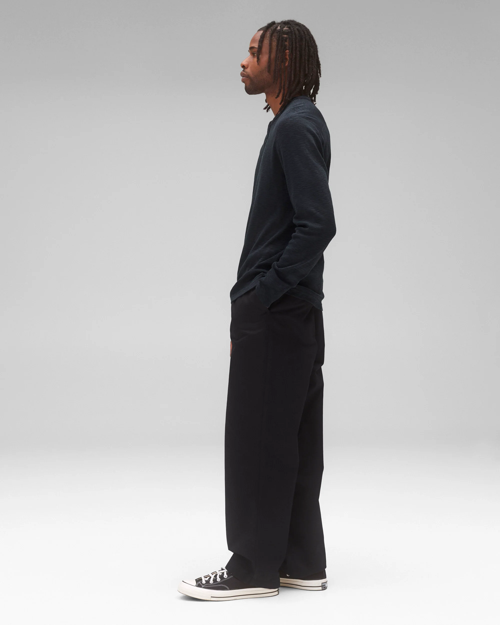 1X1 Slub Slim Henley