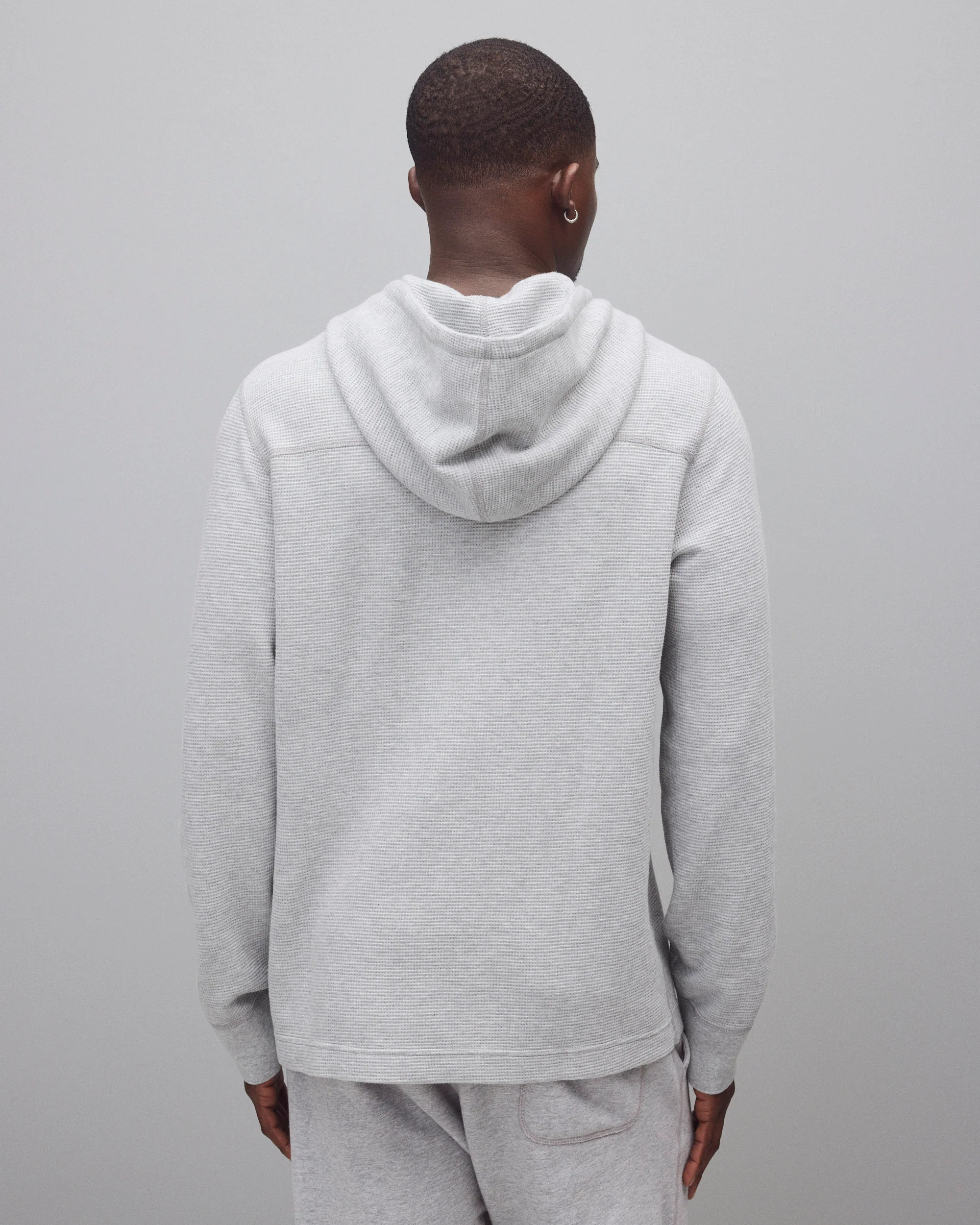 Lightweight Waffle Standard Hoodie