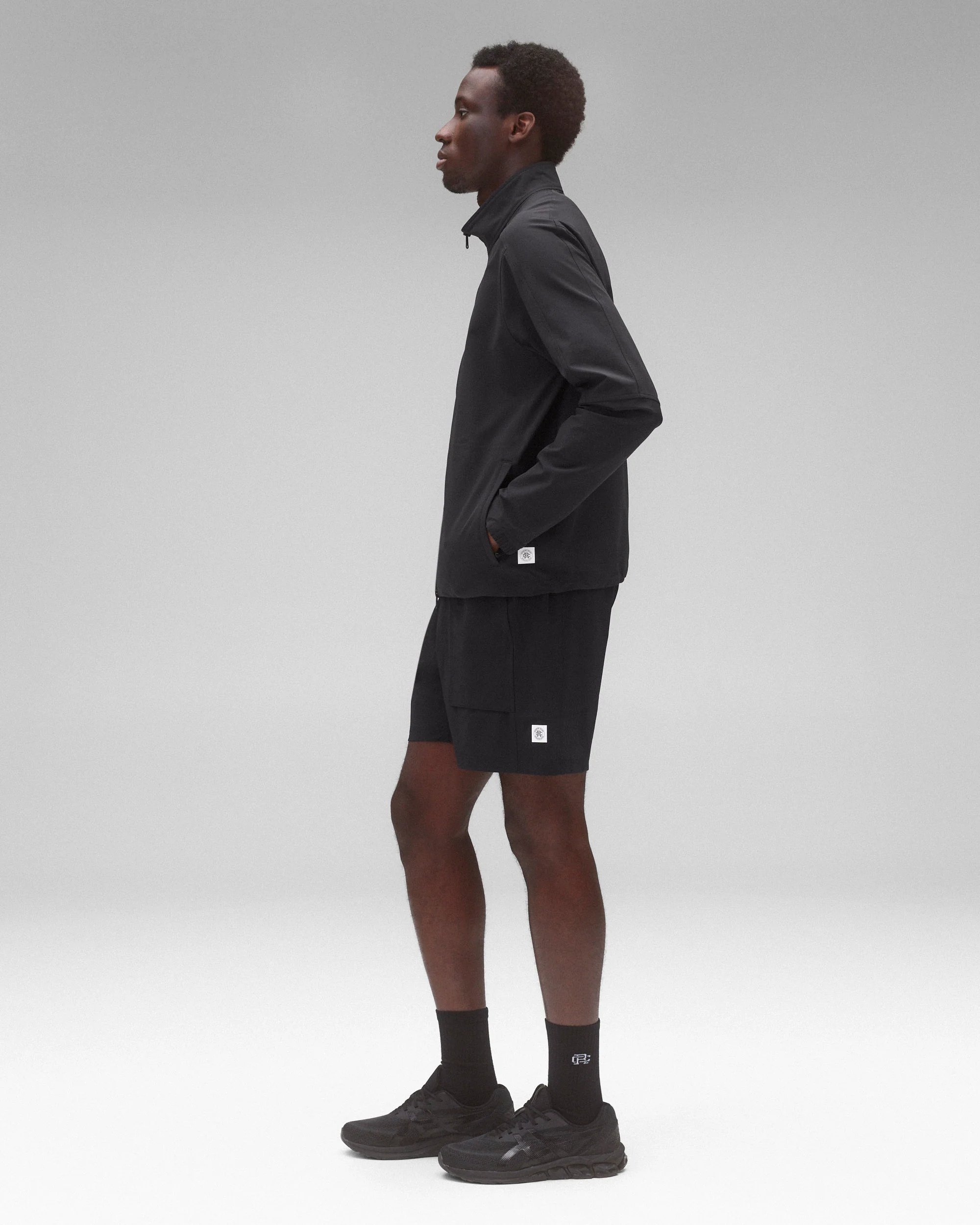 Stretch Nylon Utility Standard Swim Short 6