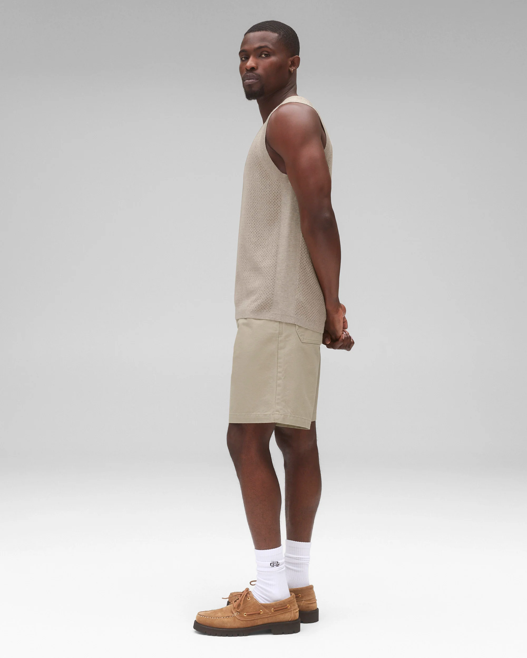 Cotton Linen Victor Tank Top