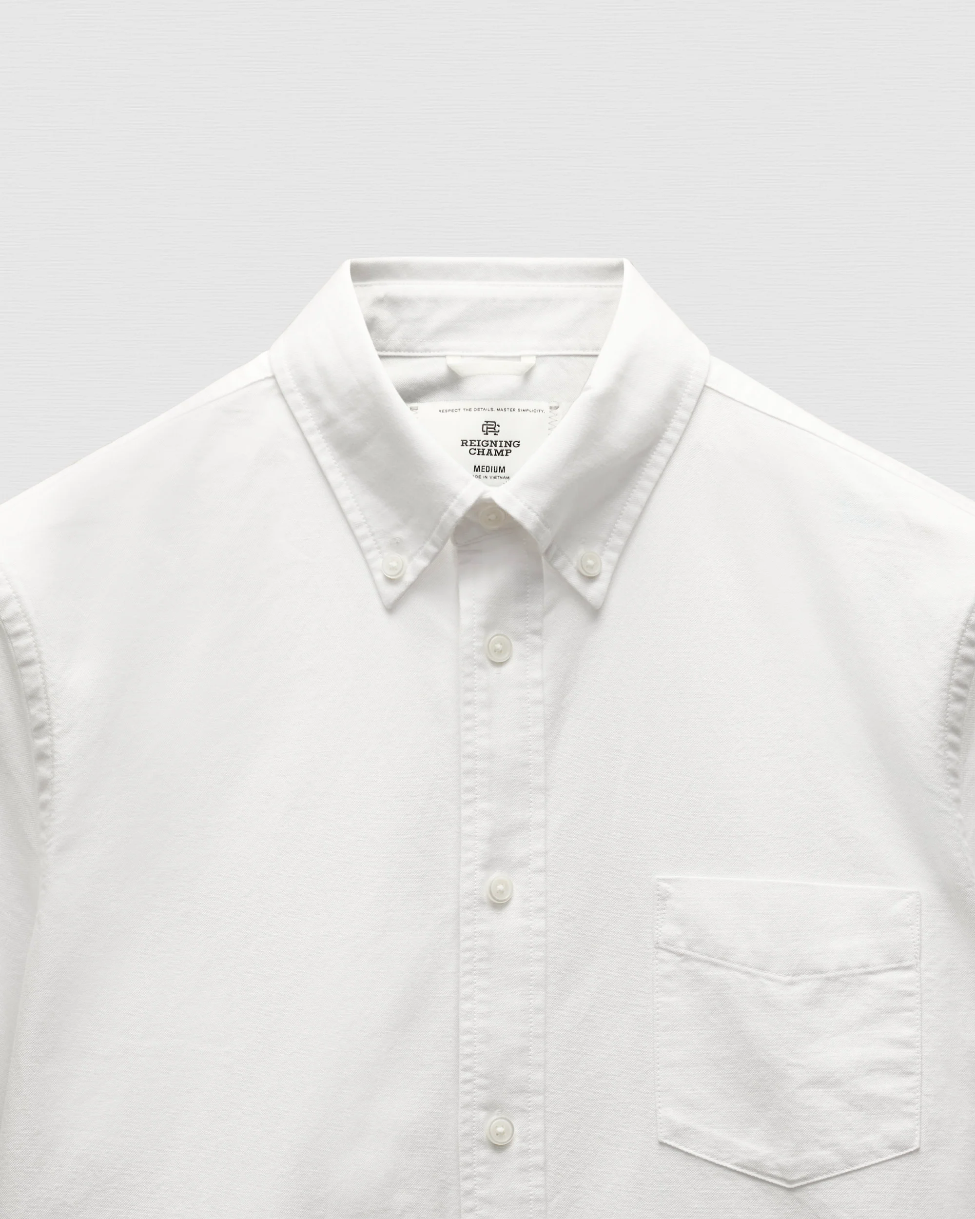 Cotton Oxford Prep Standard Short Sleeve Shirt