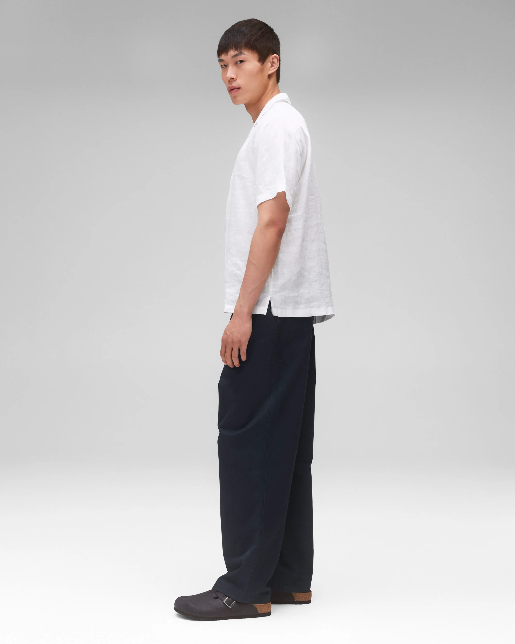 Linen Retreat Relaxed Camp Shirt