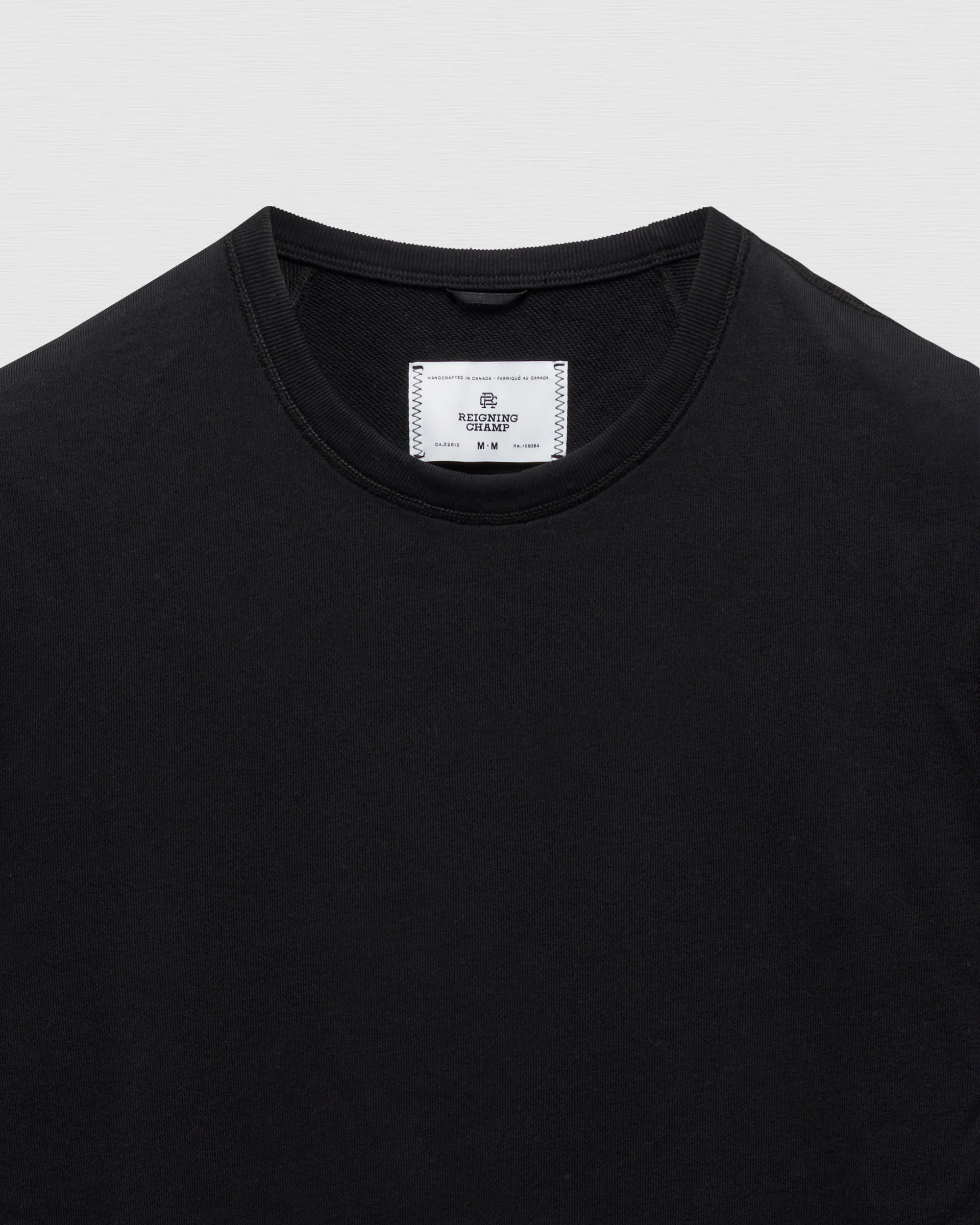 Lightweight Terry Slim Crewneck - Vault