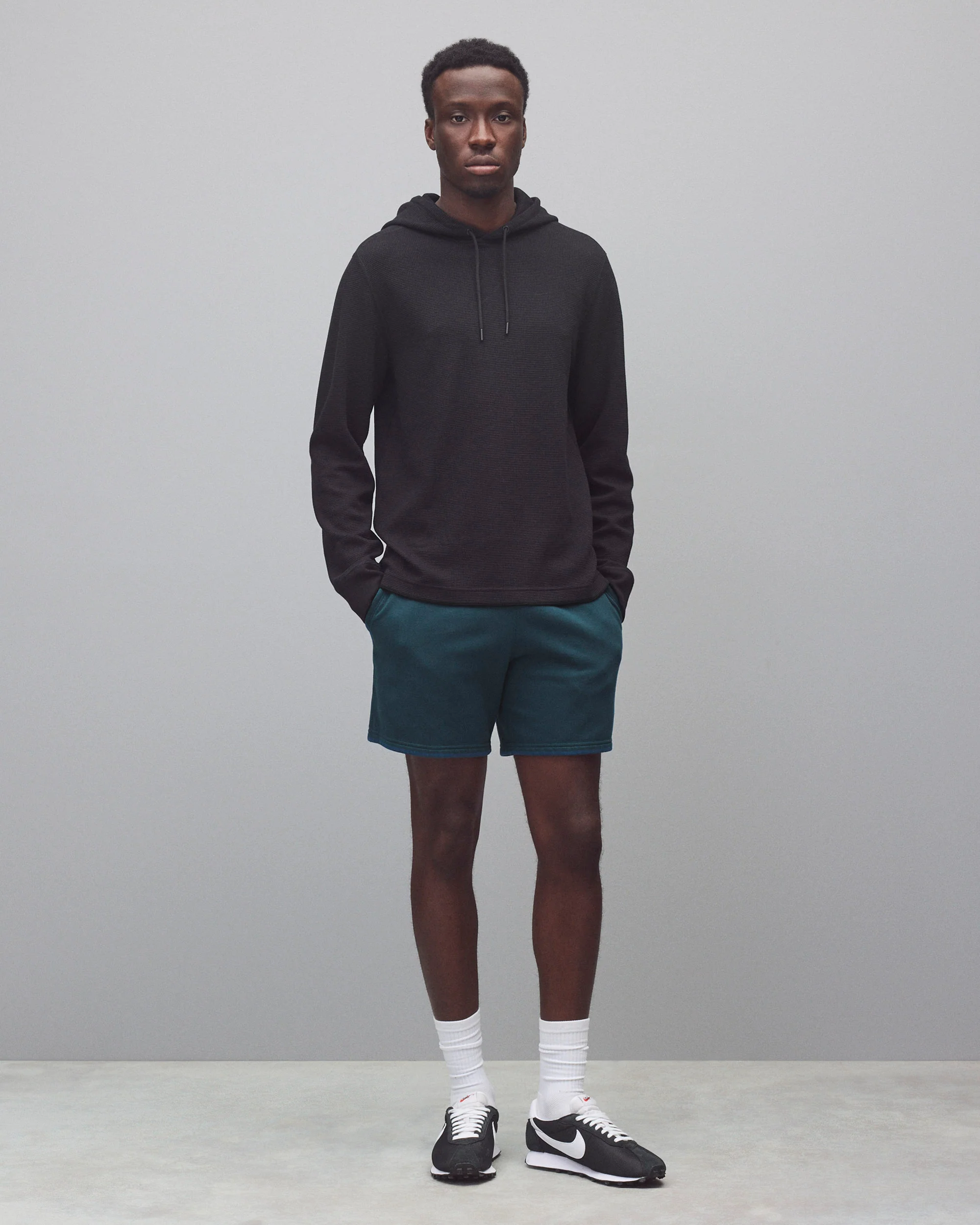 Lightweight Waffle Standard Hoodie