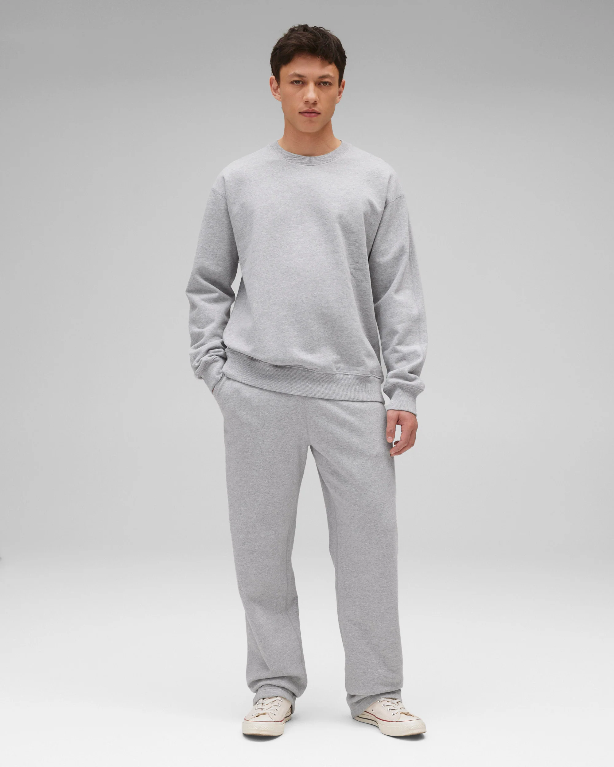 Midweight Terry Relaxed Crewneck - Vault