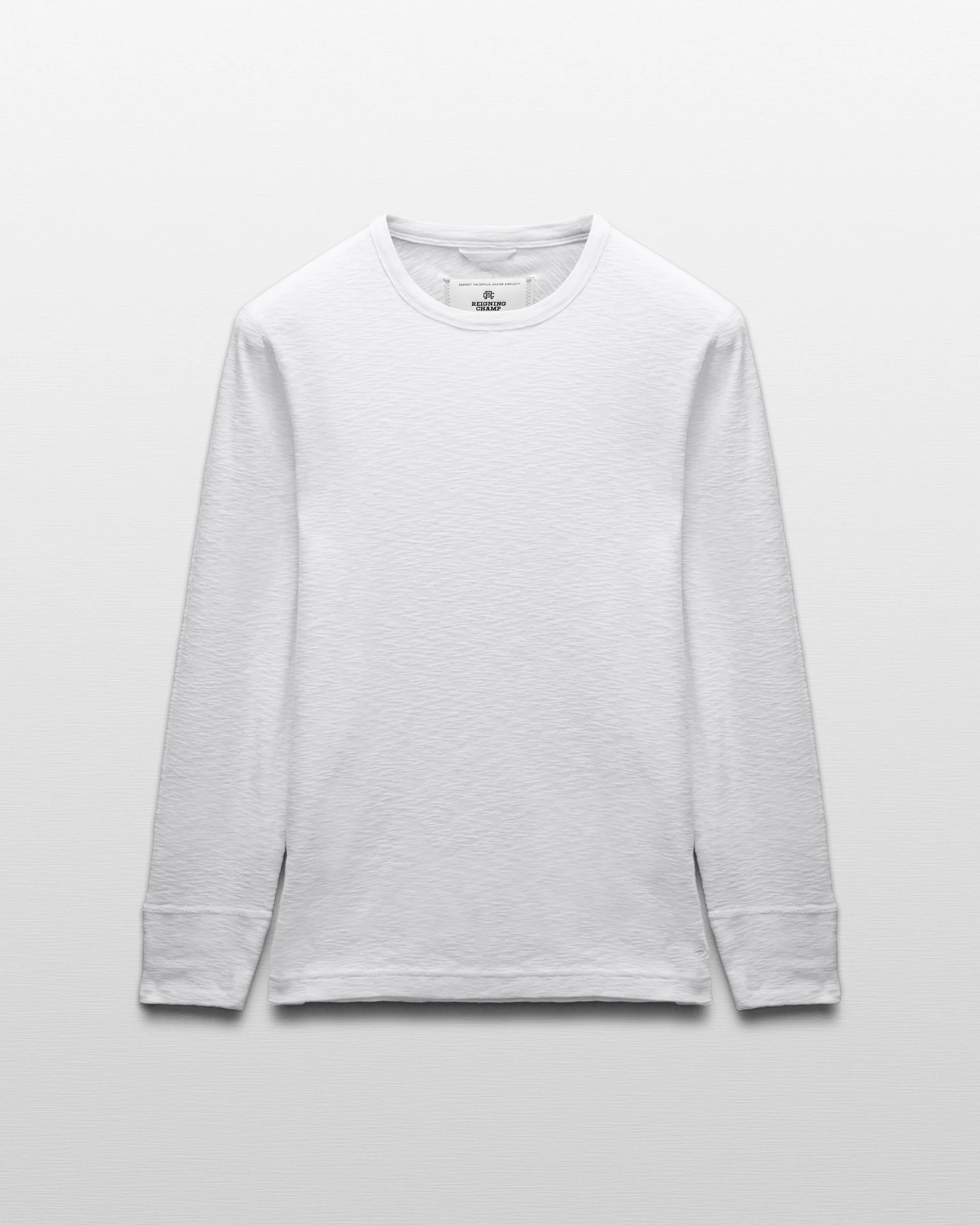 1x1 Slub Slim Long Sleeve