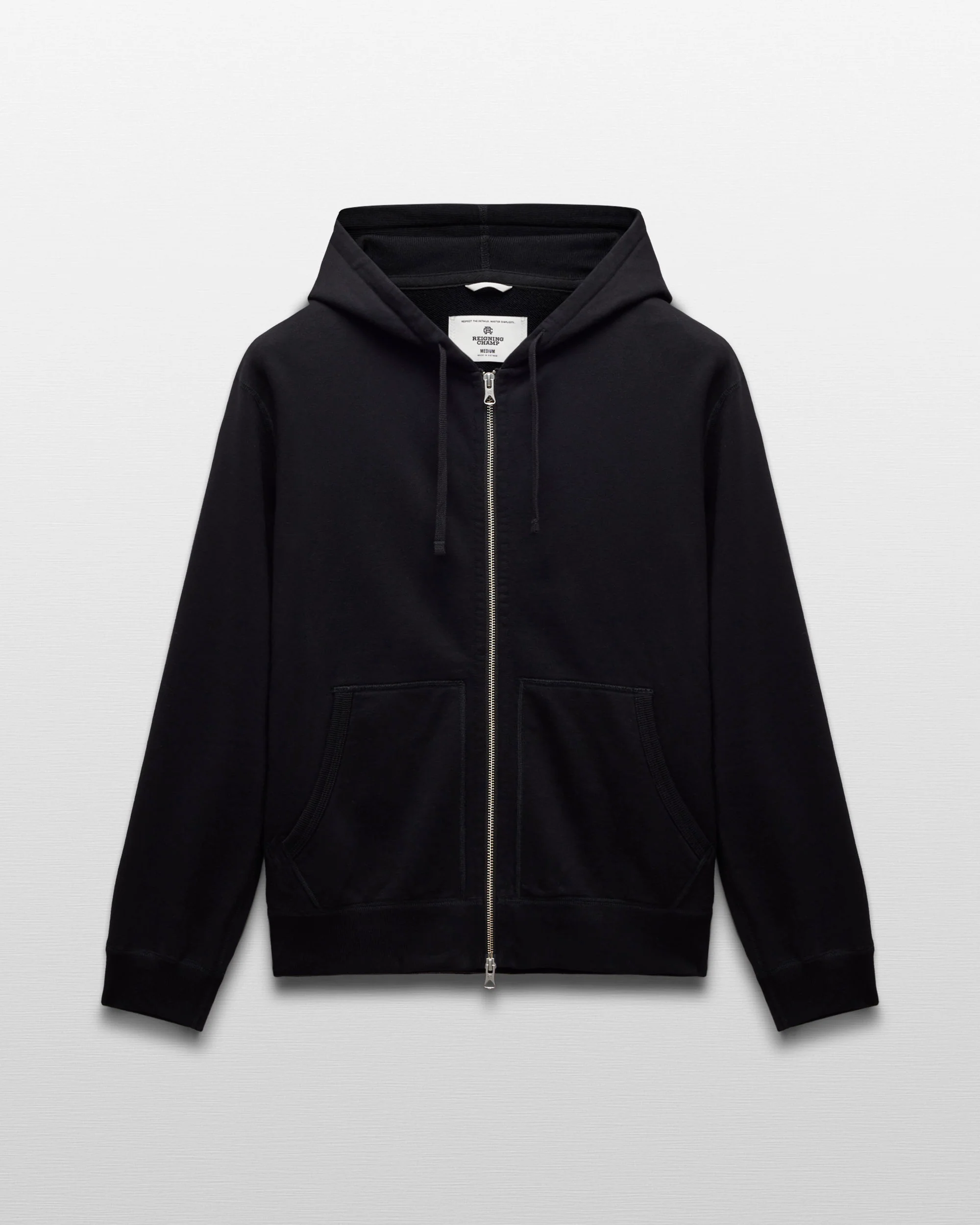 Midweight Terry Standard Zip Hoodie