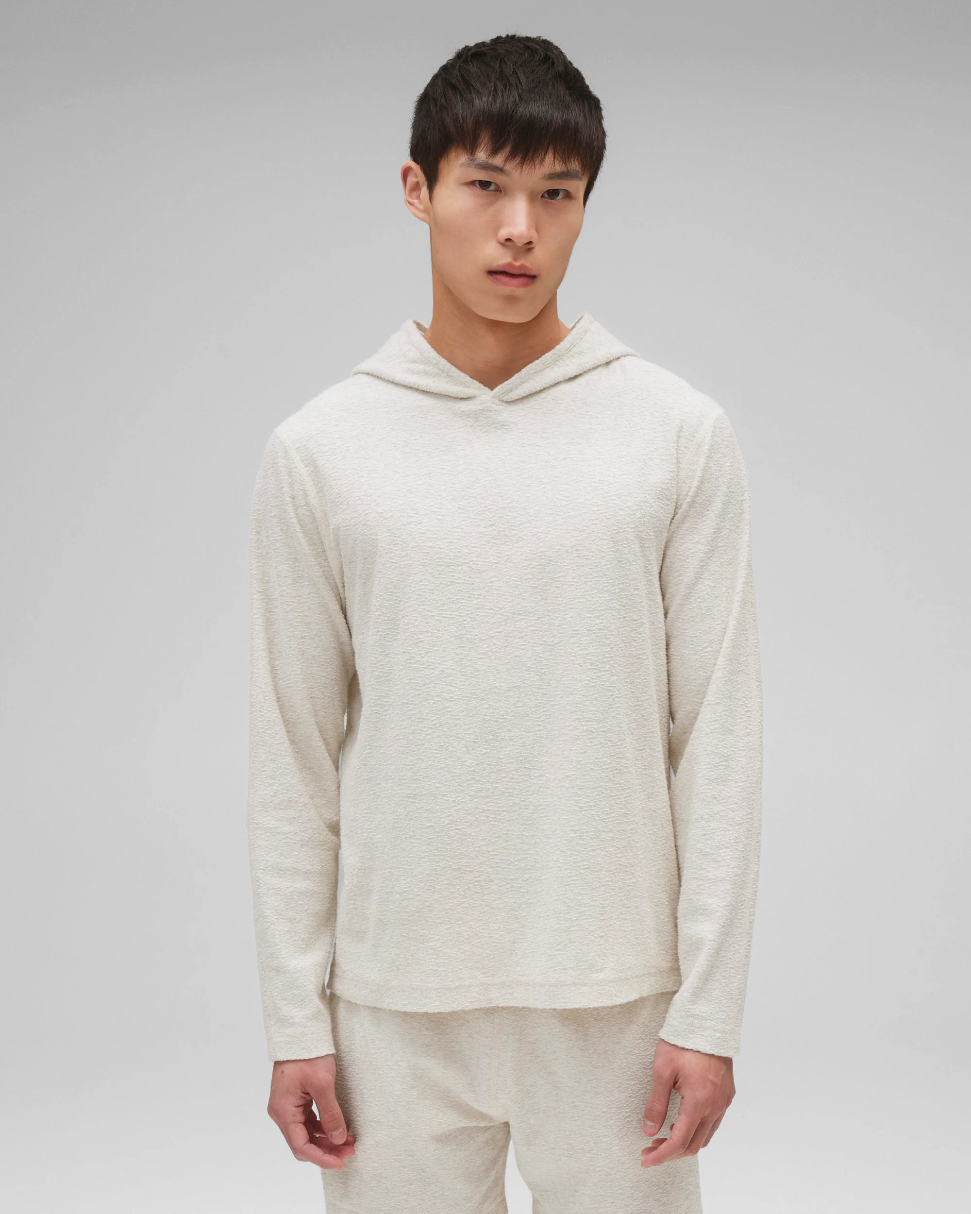 Textured Terry Standard Hoodie