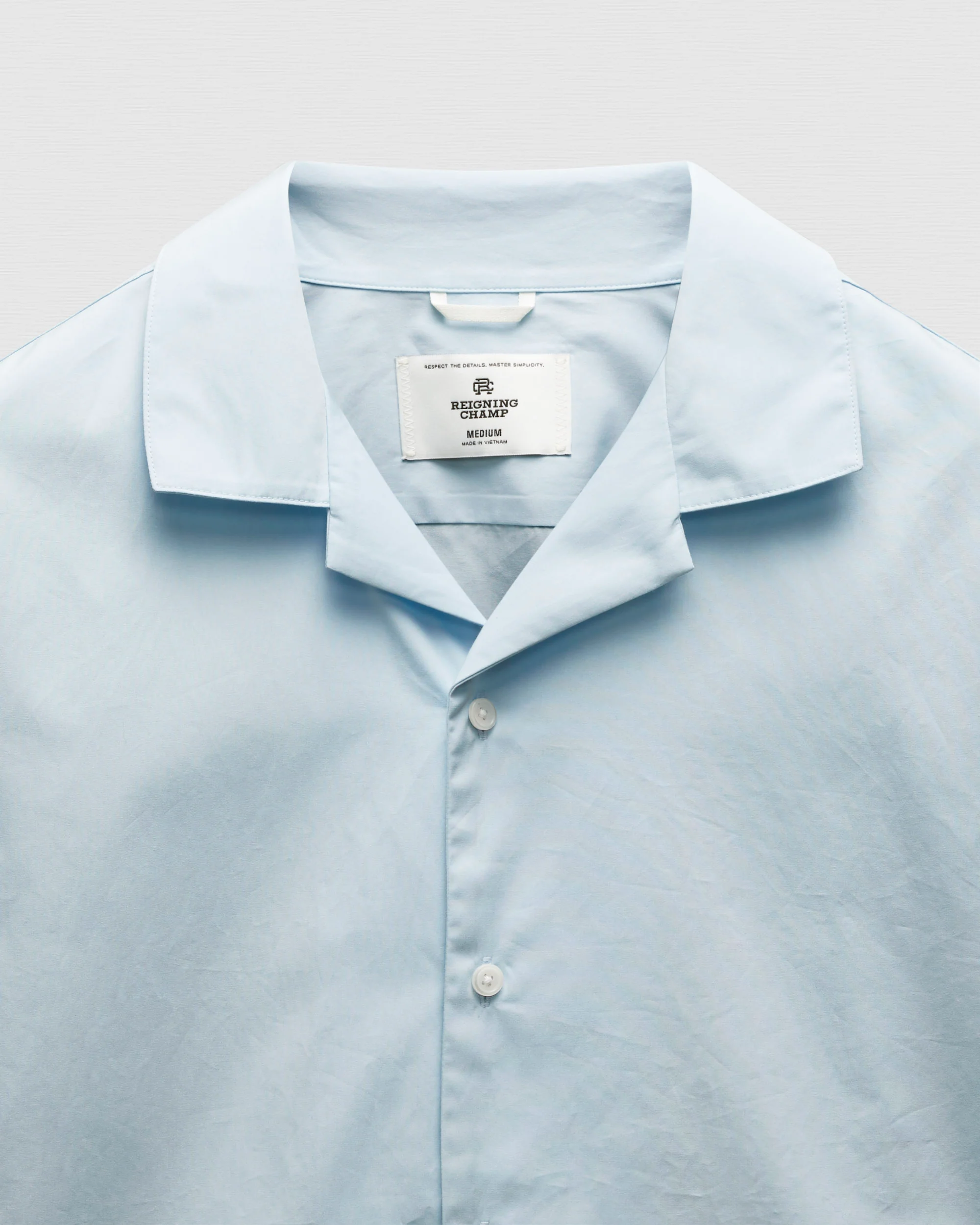 Cotton Poplin Palermo Relaxed Camp Shirt