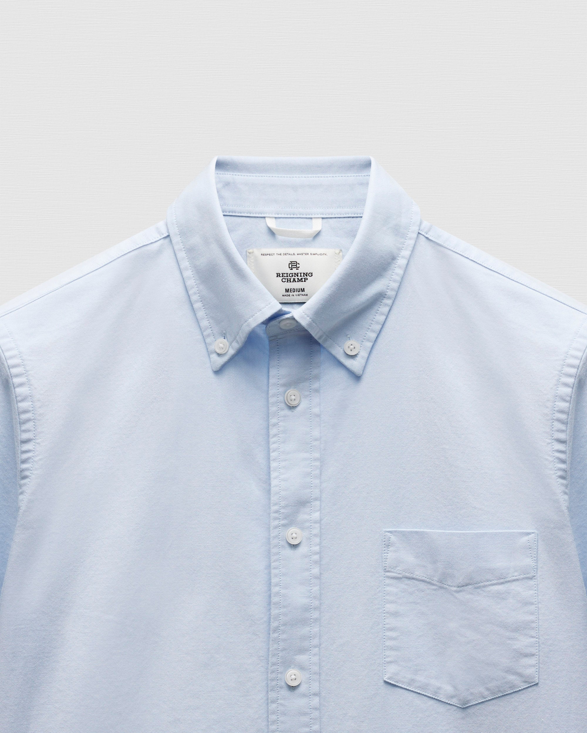 Cotton Oxford Prep Standard Short Sleeve Shirt