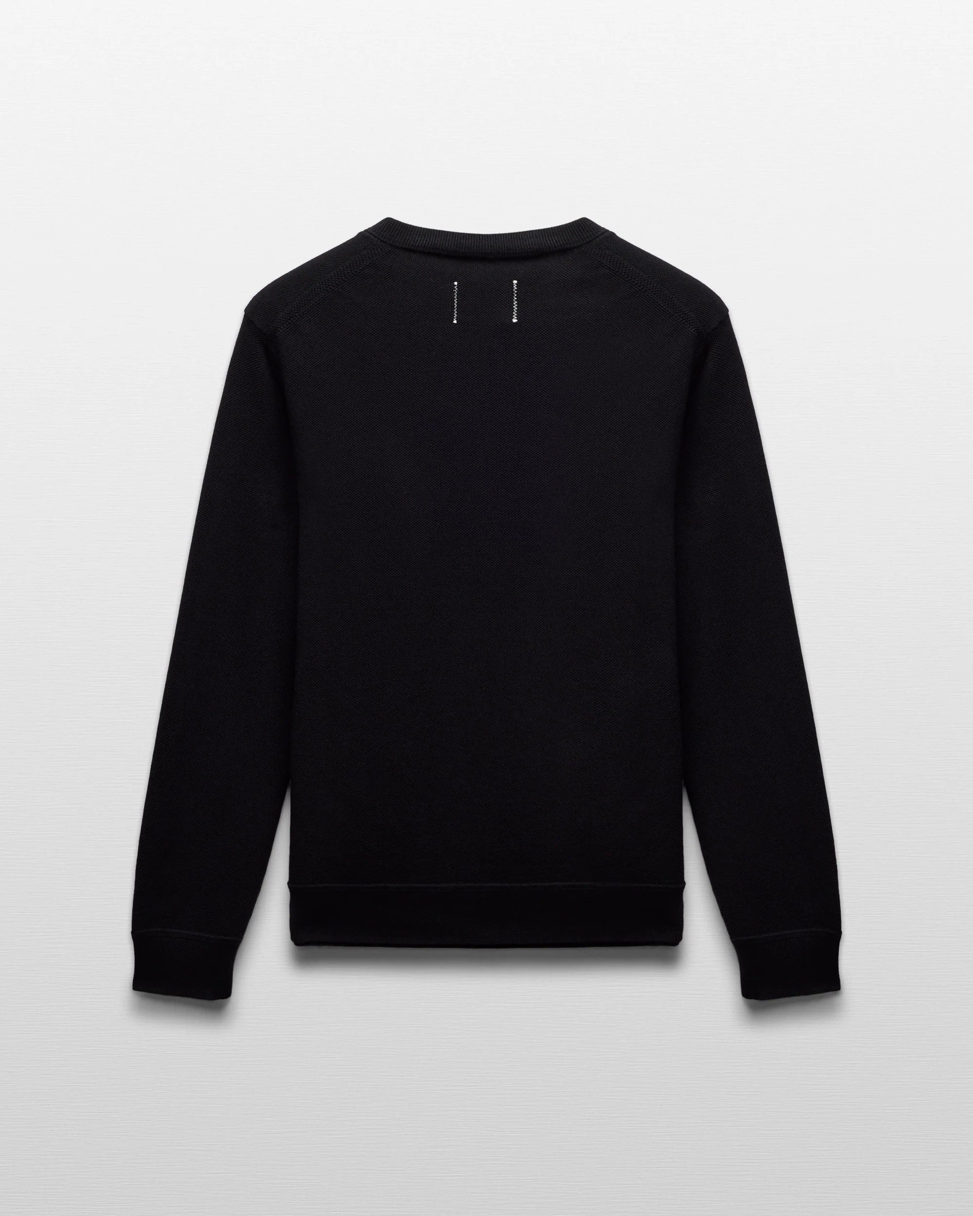 Supima Pique Ace Crewneck