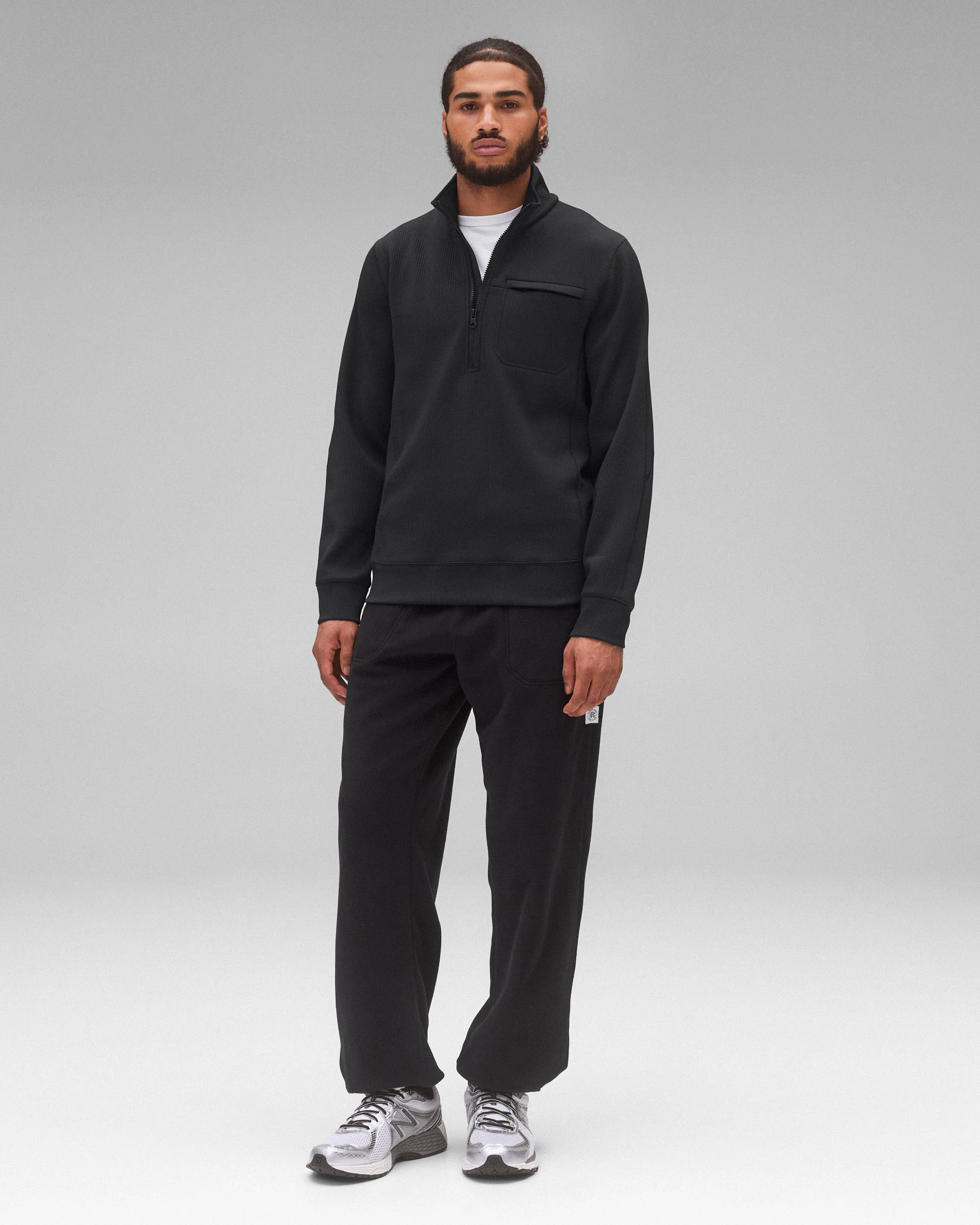 Double Knit Rally Slim Quarter Zip