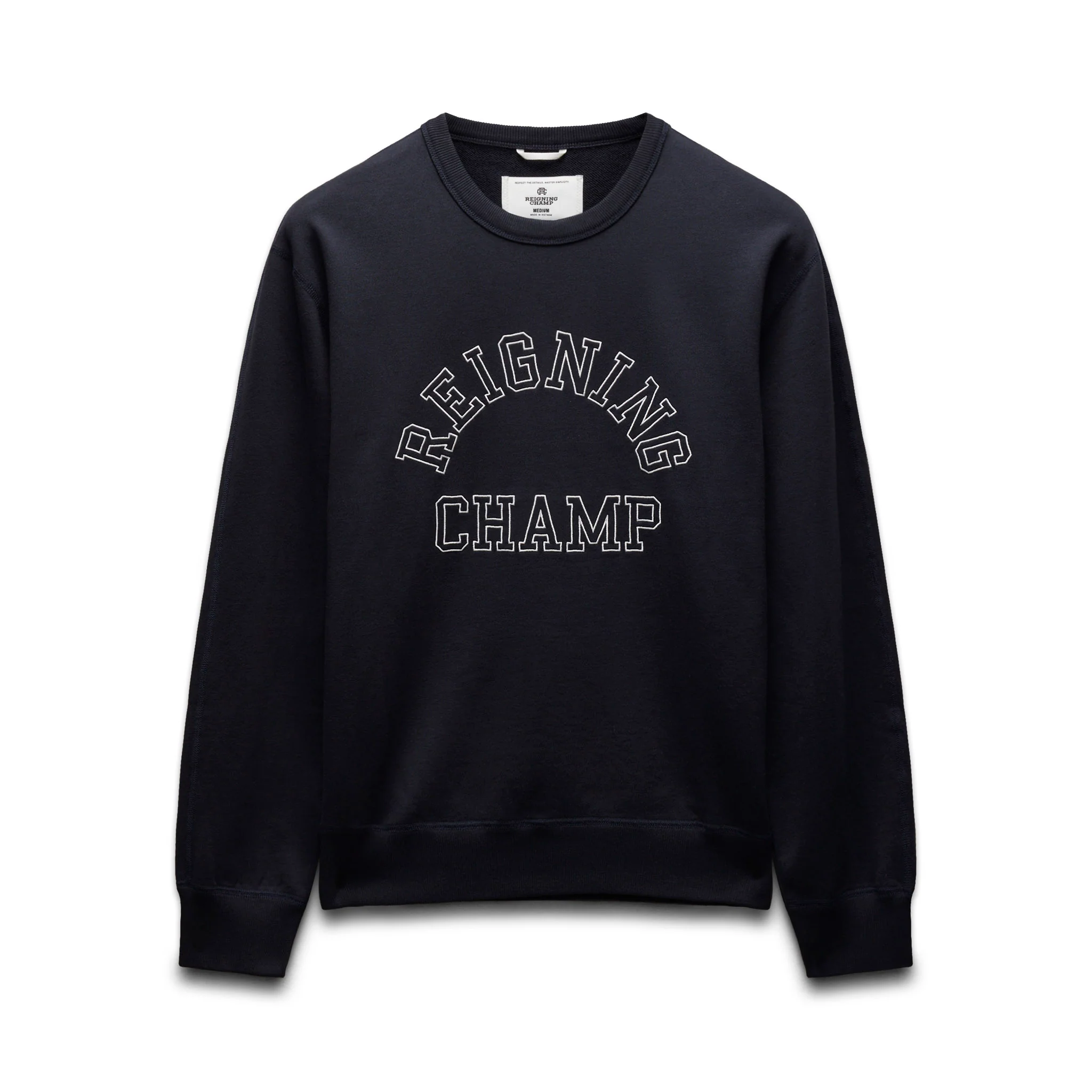 Midweight Terry Arch Logo Standard Crewneck
