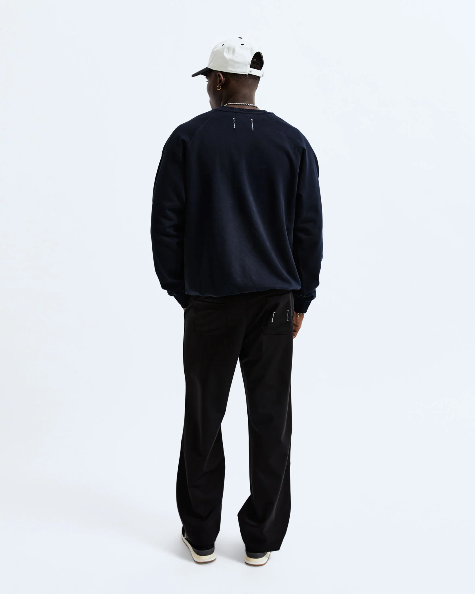 Midweight Terry Relaxed Crewneck - Vault