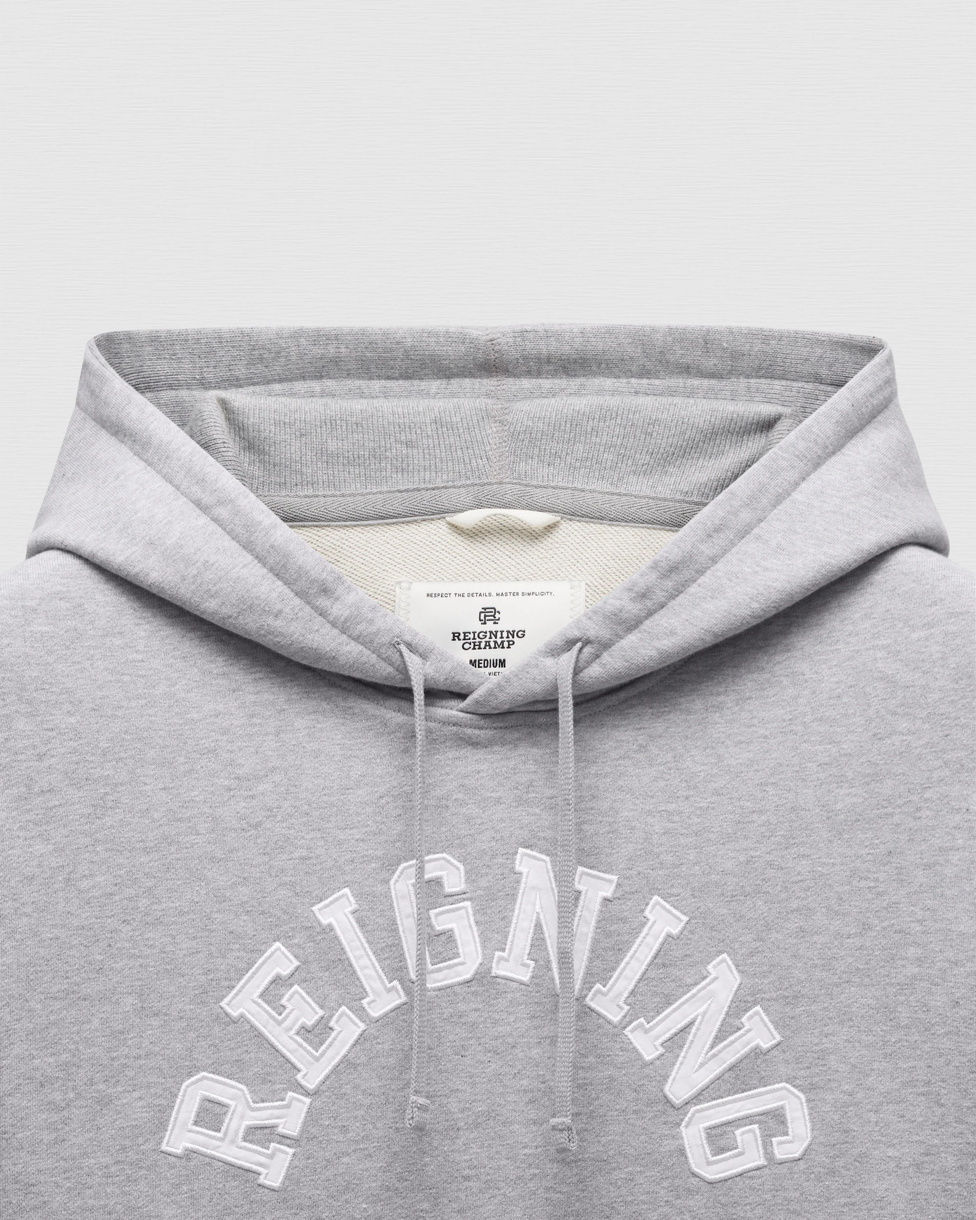 Midweight Terry Arch Logo Standard Hoodie