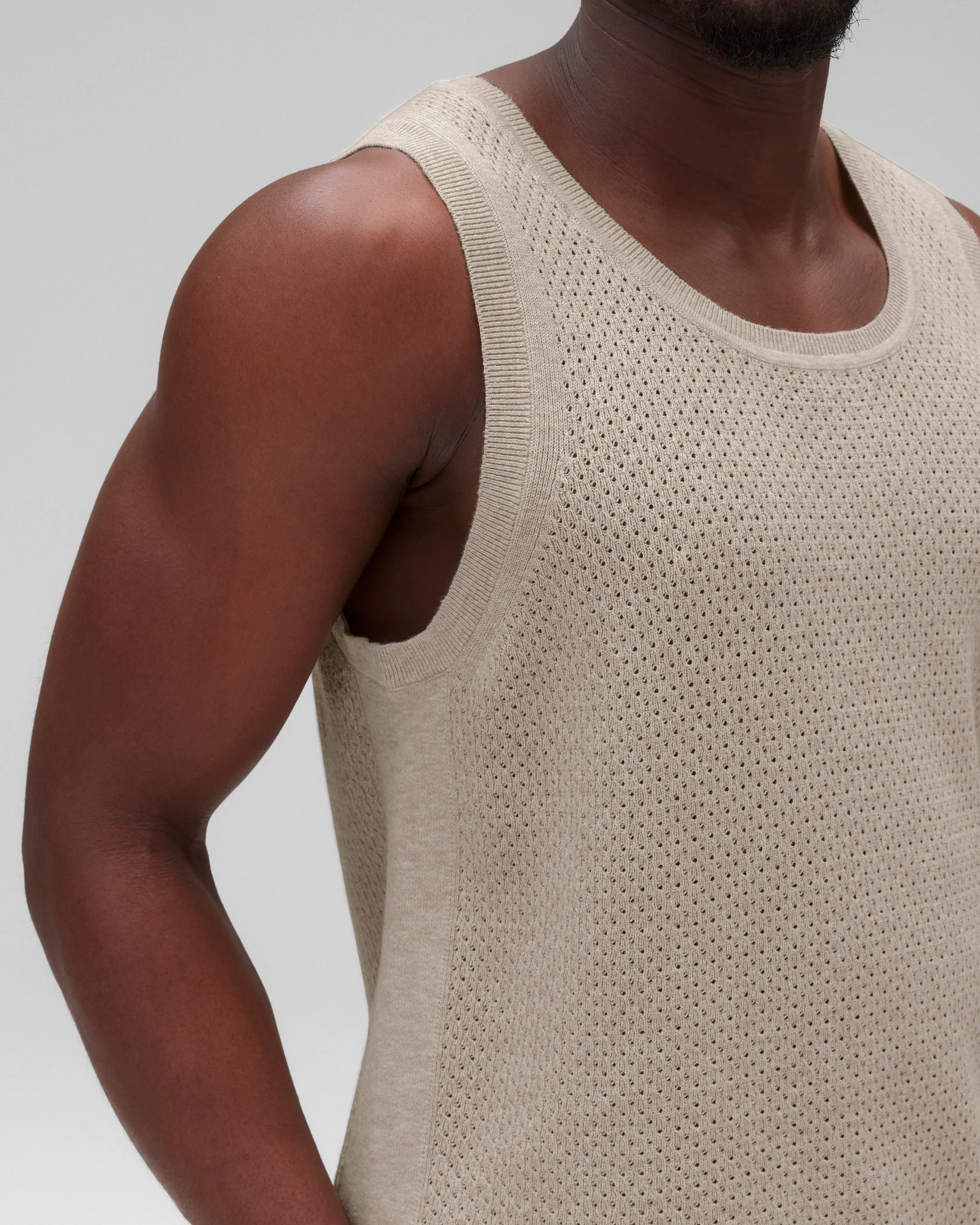 Cotton Linen Victor Tank Top