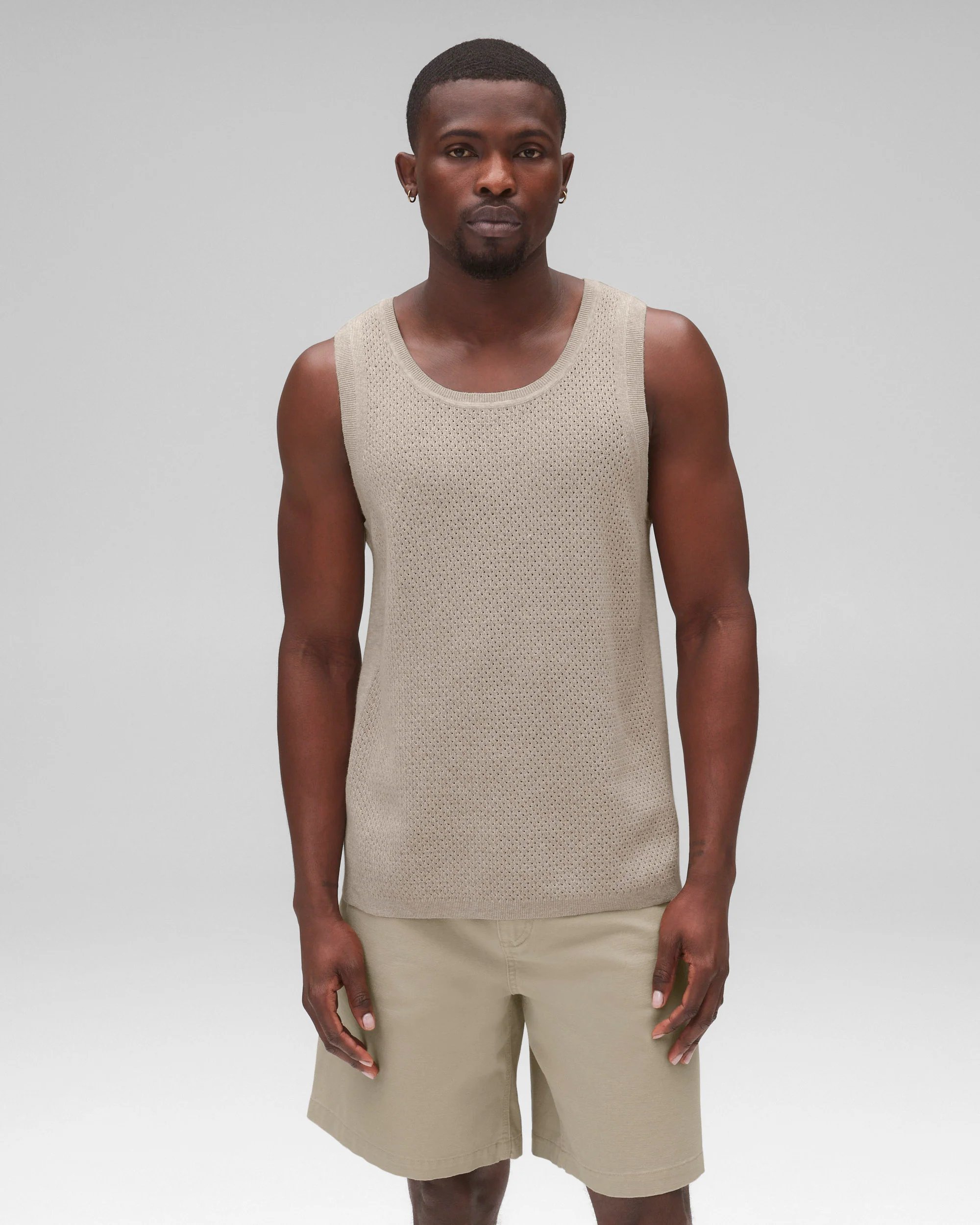 Cotton Linen Victor Tank Top