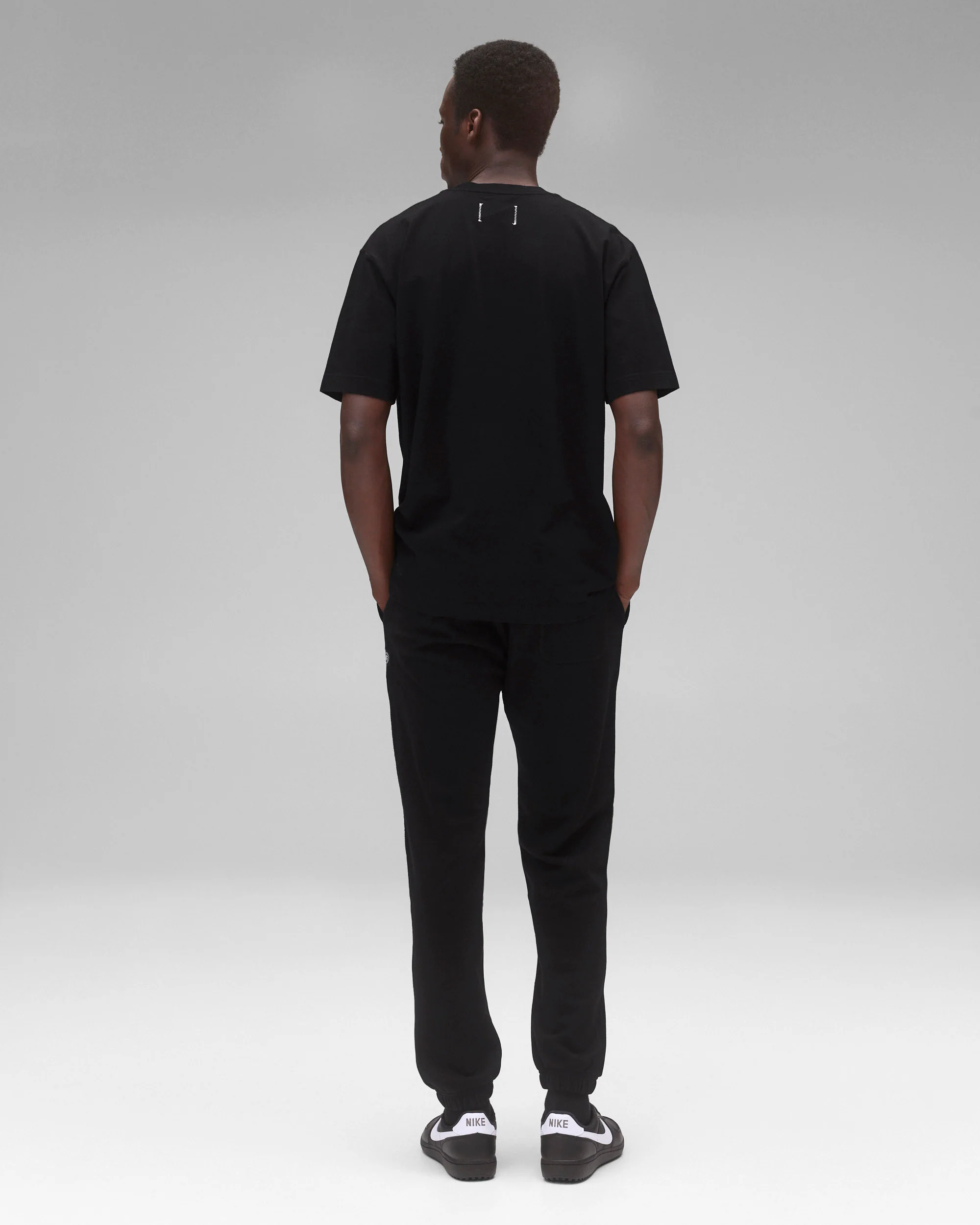 Kyoto Black Midweight Jersey Classic T-Shirt