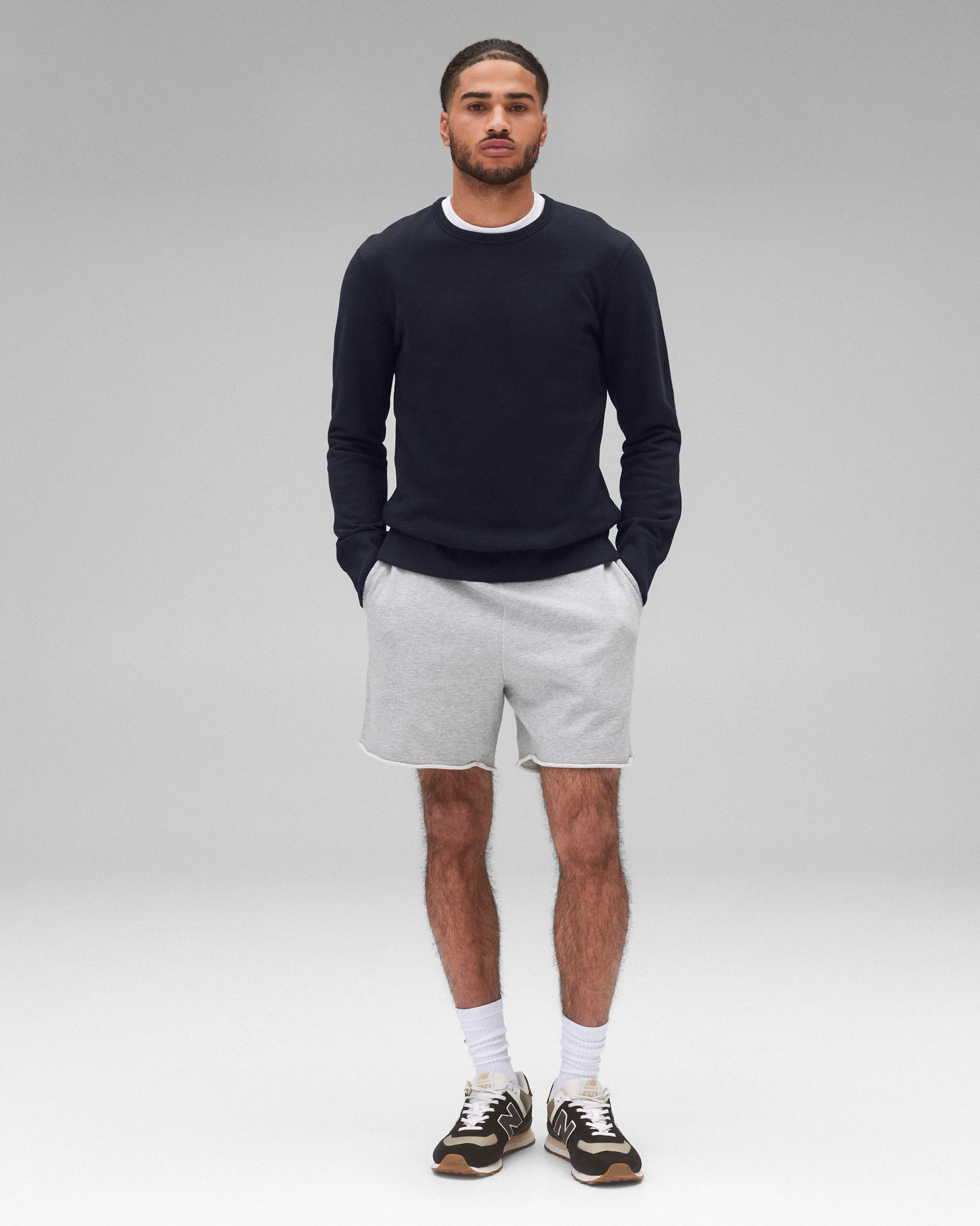 Lightweight Terry Cut-Off Standard Sweatshort 5.5 - Vault