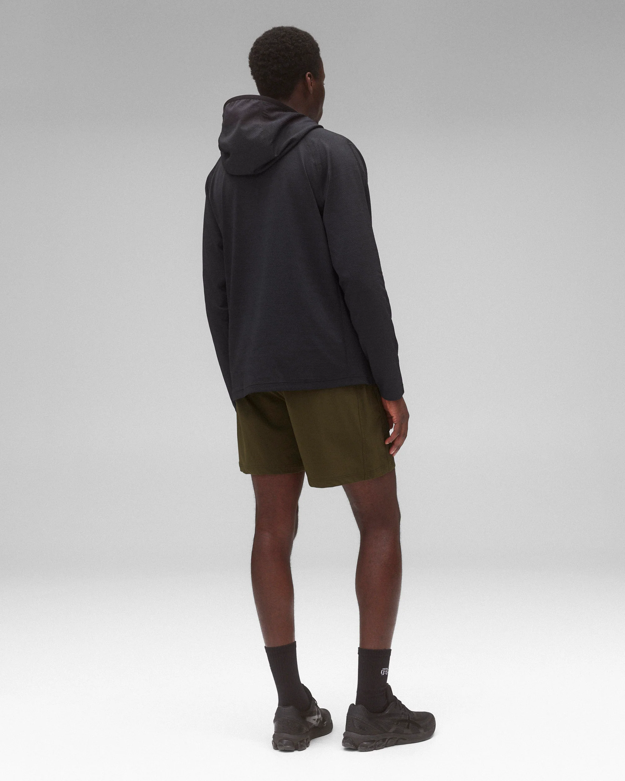 Stretch Nylon Utility Standard Swim Short 6