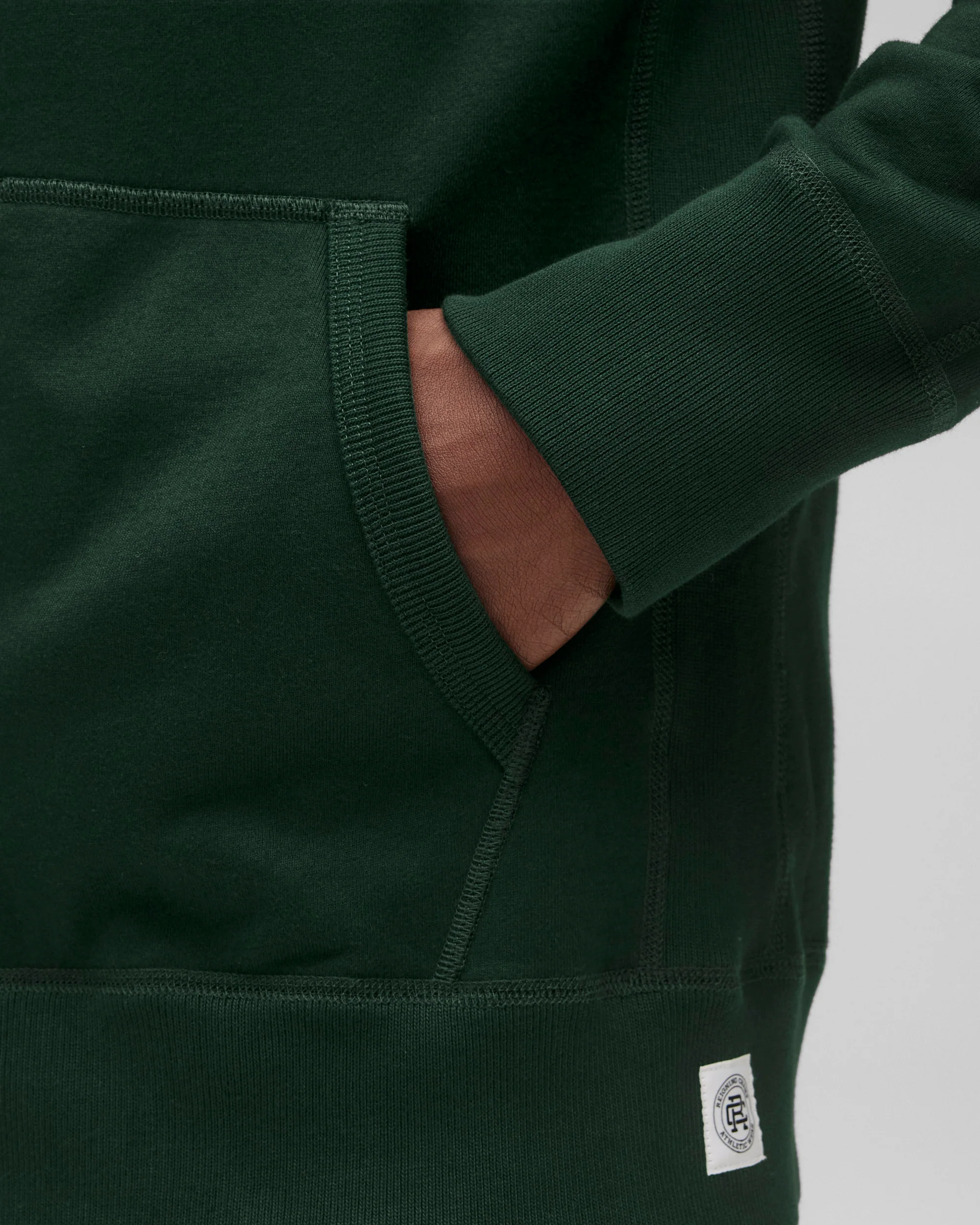 Midweight Terry Slim Zip Hoodie