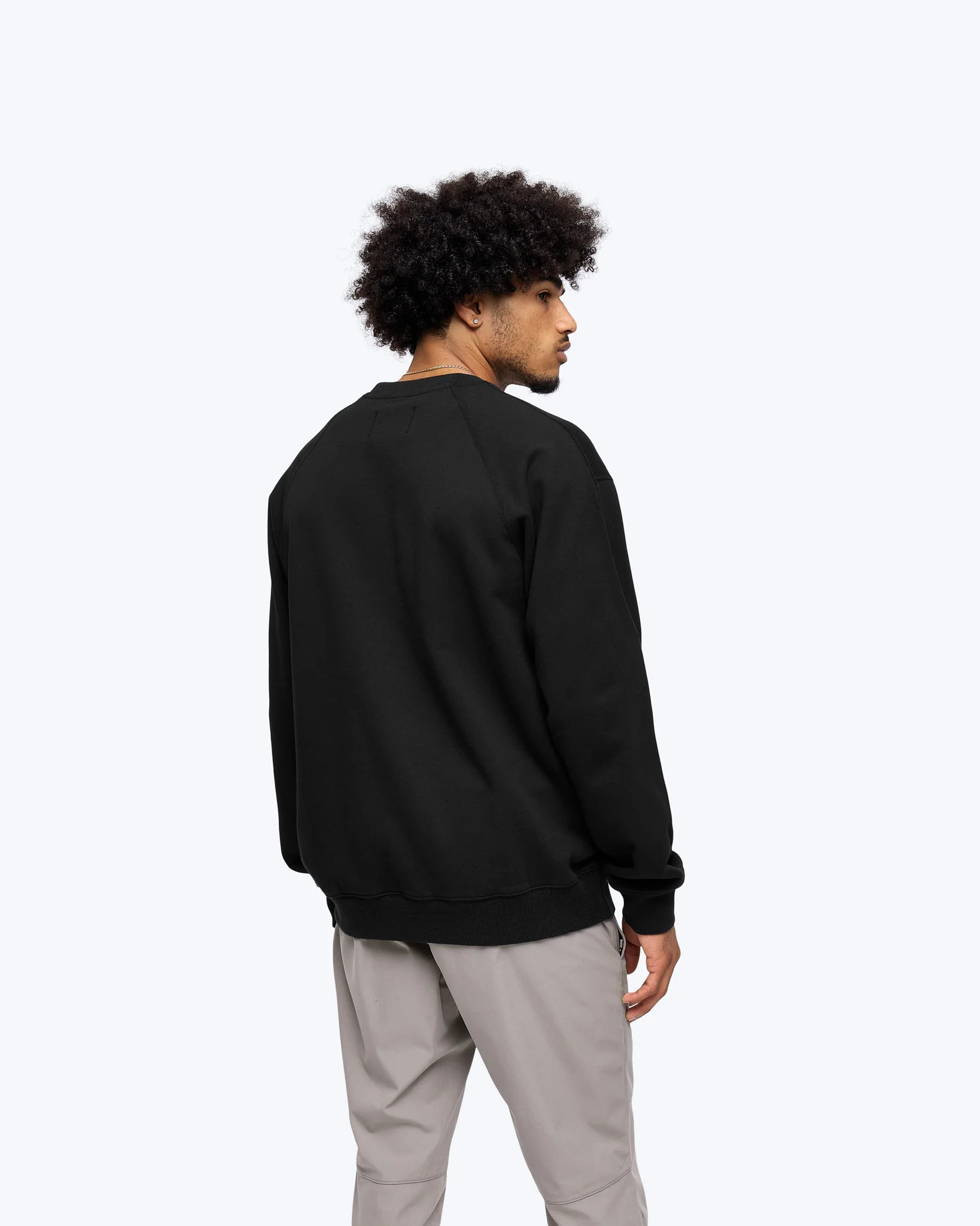 Midweight Terry Relaxed Crewneck - Vault