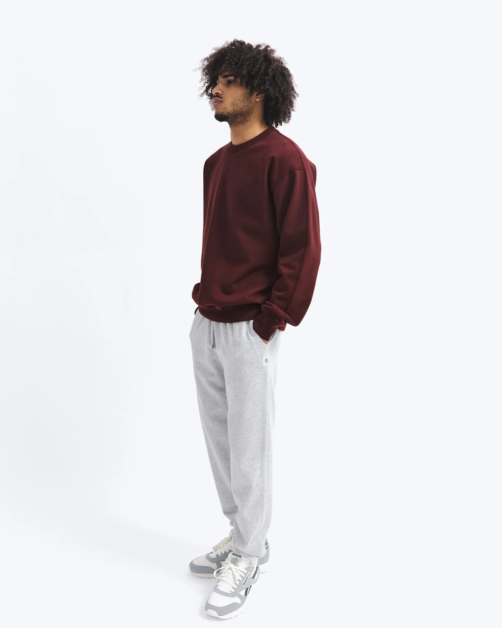 Midweight Terry Relaxed Crewneck - Vault