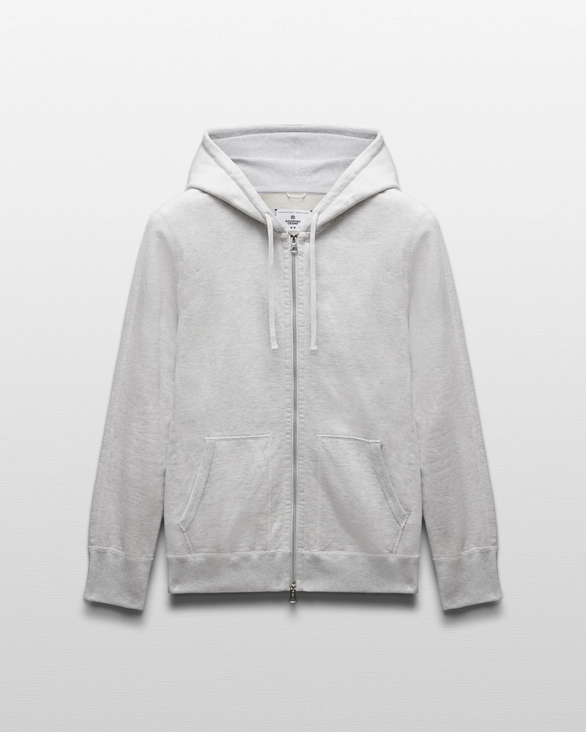 Midweight Terry Slim Zip Hoodie