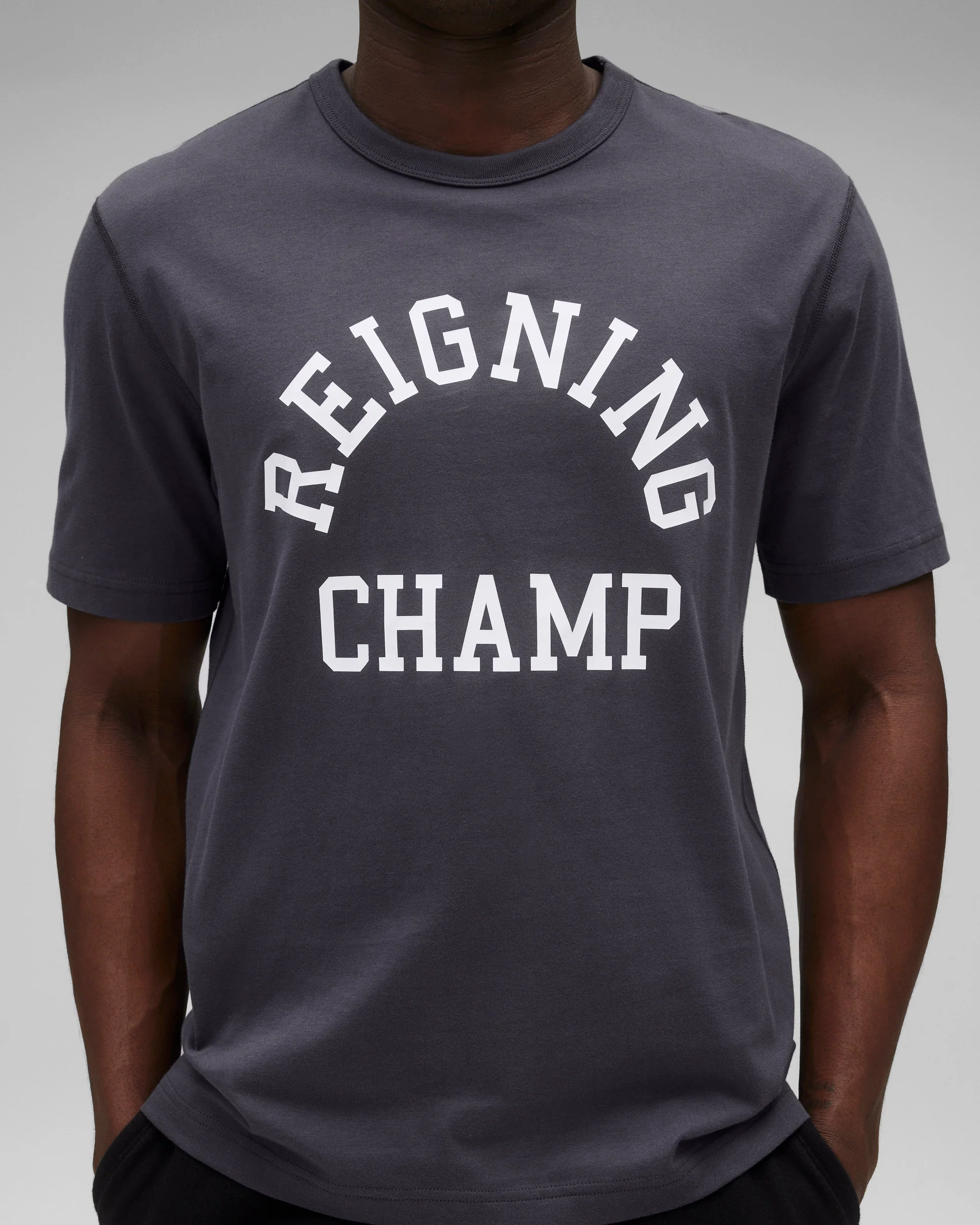 Lightweight Jersey Arch Logo Standard T-Shirt