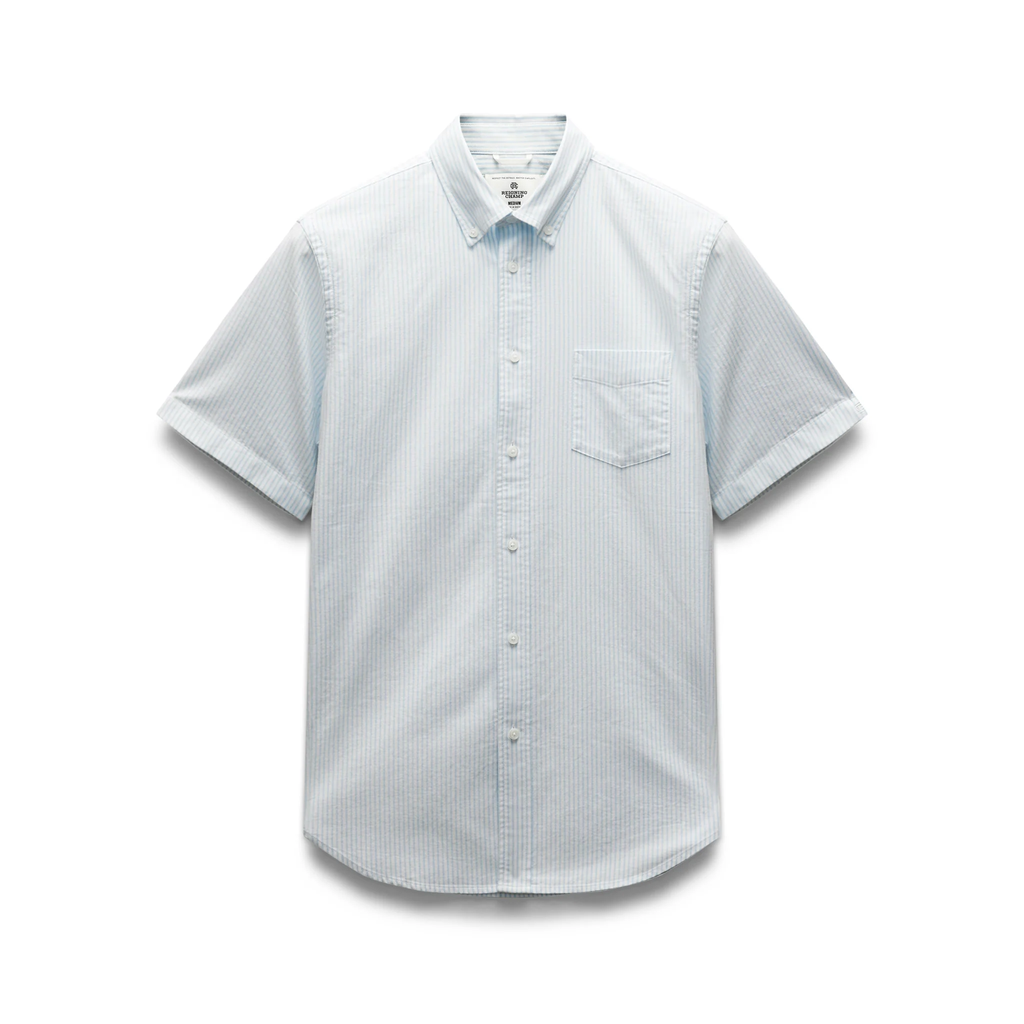Cotton Oxford Prep Standard Short Sleeve Shirt