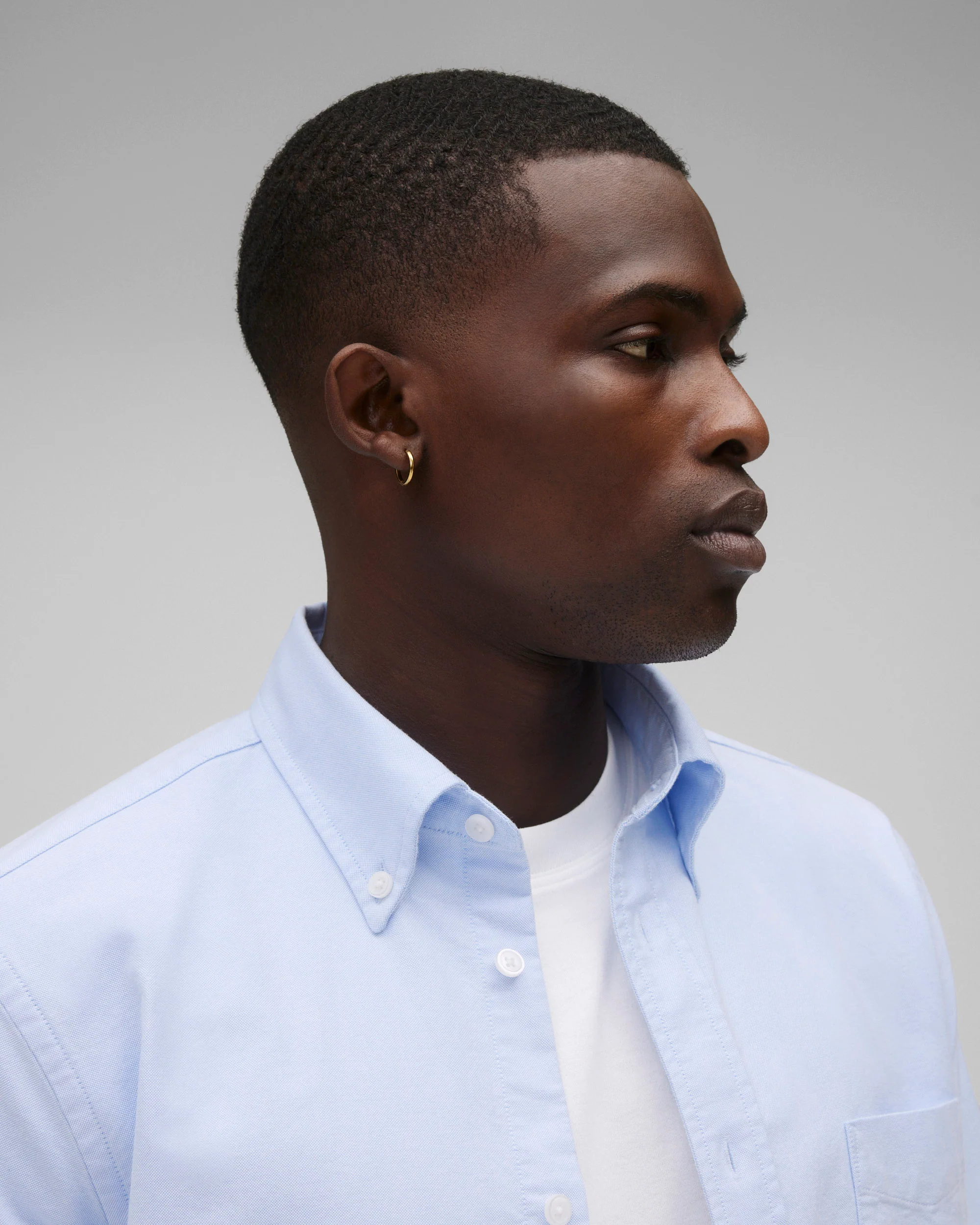 Cotton Oxford Prep Standard Short Sleeve Shirt