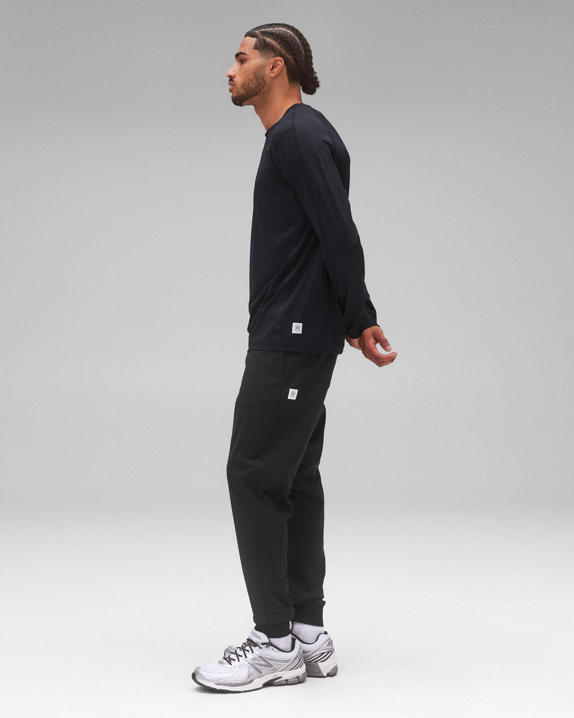 Stretch Warp Knit Coach's Slim Jogger - Vault