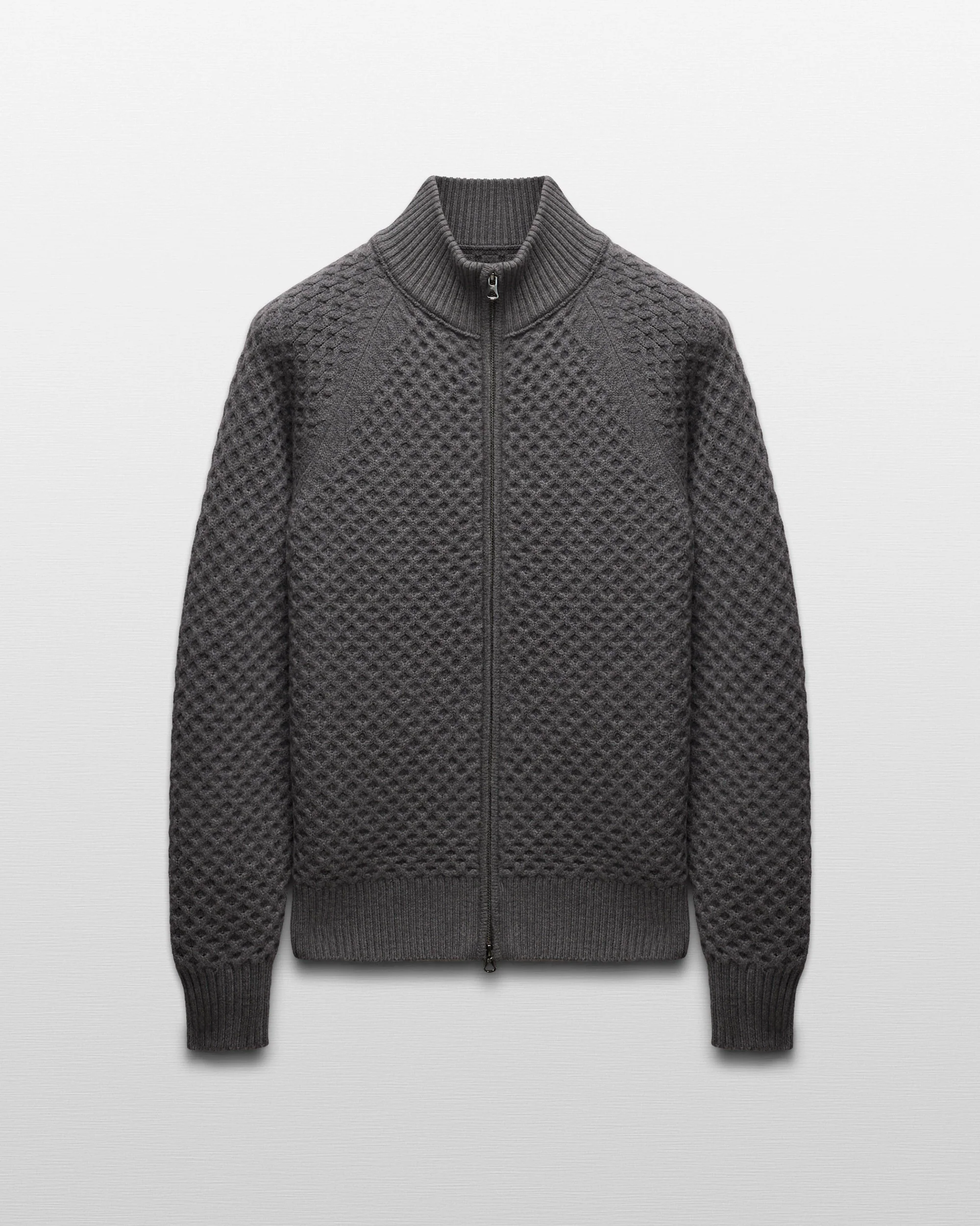 Merino Honeycomb Track Jacket