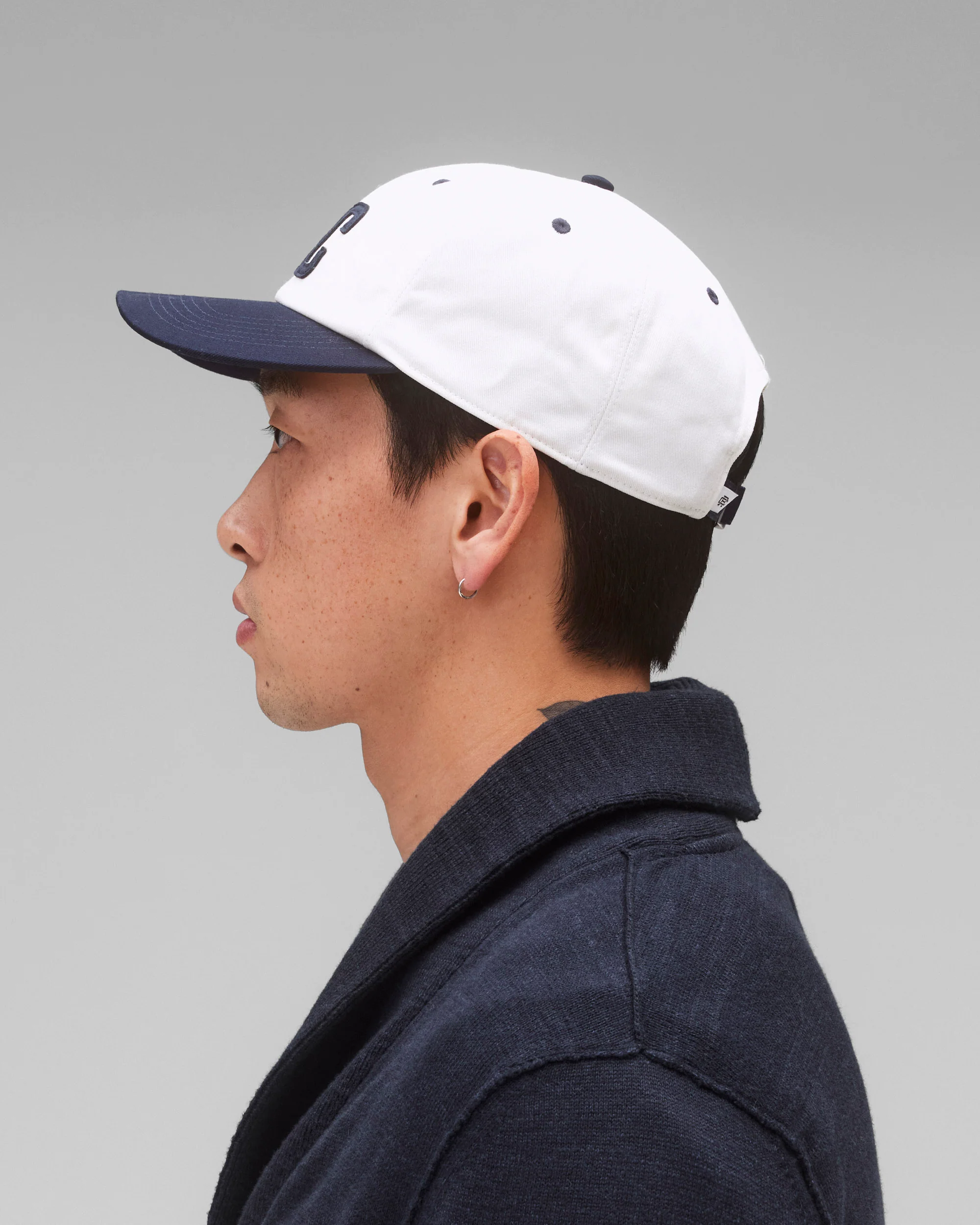 Colour Block Strapback Cap