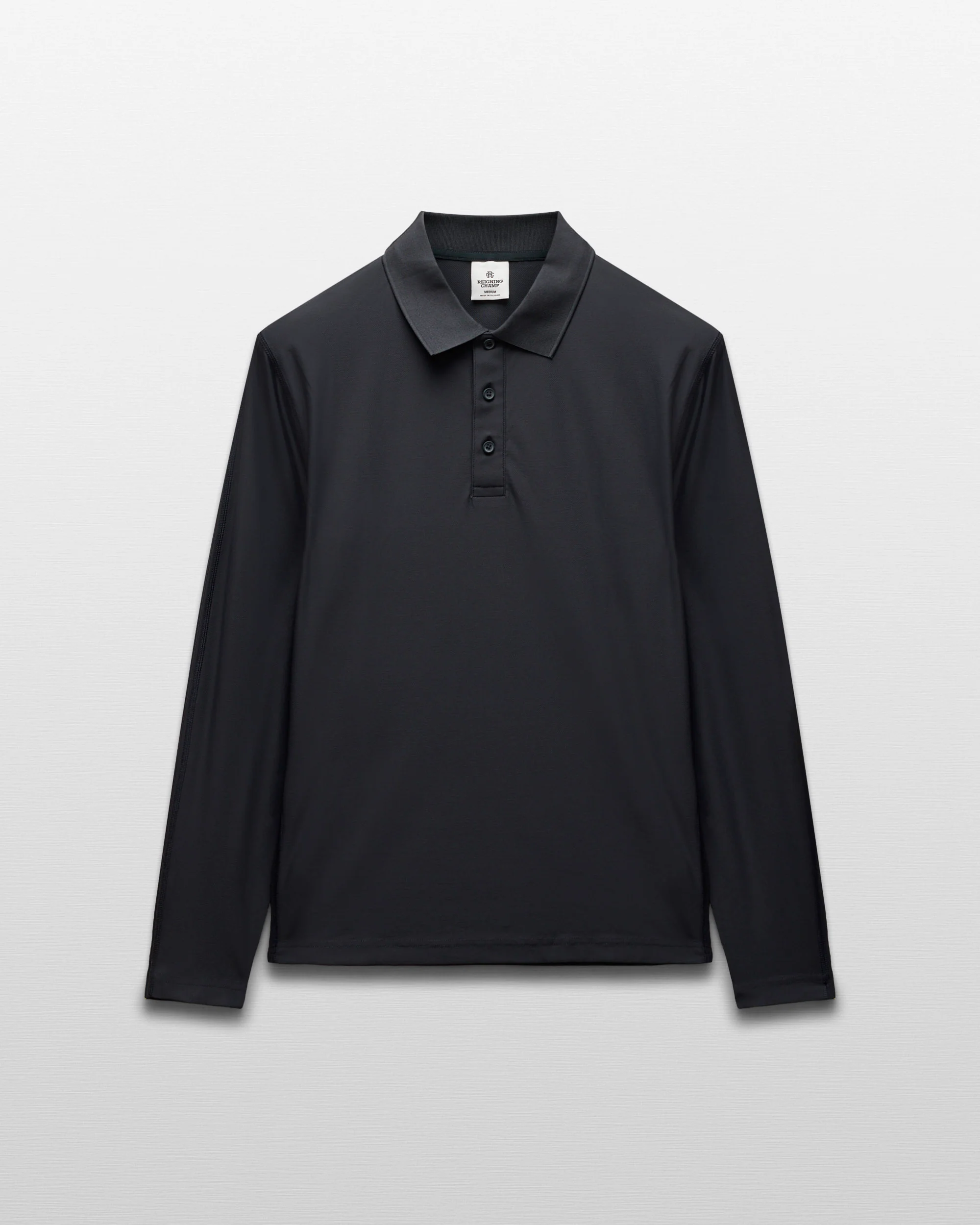 Tech Pique Playoff Standard Long Sleeve Polo